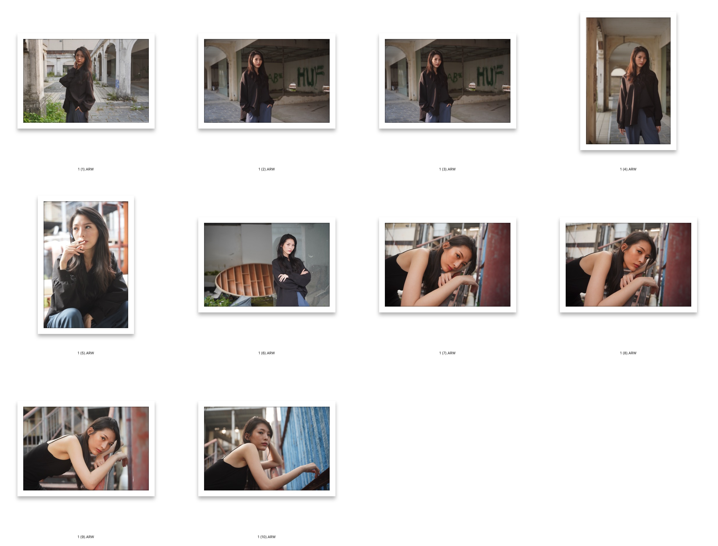 图片[2]-10张废墟美女人像RAW原图ARW格式未修原片摄影原档PS修图练习素材