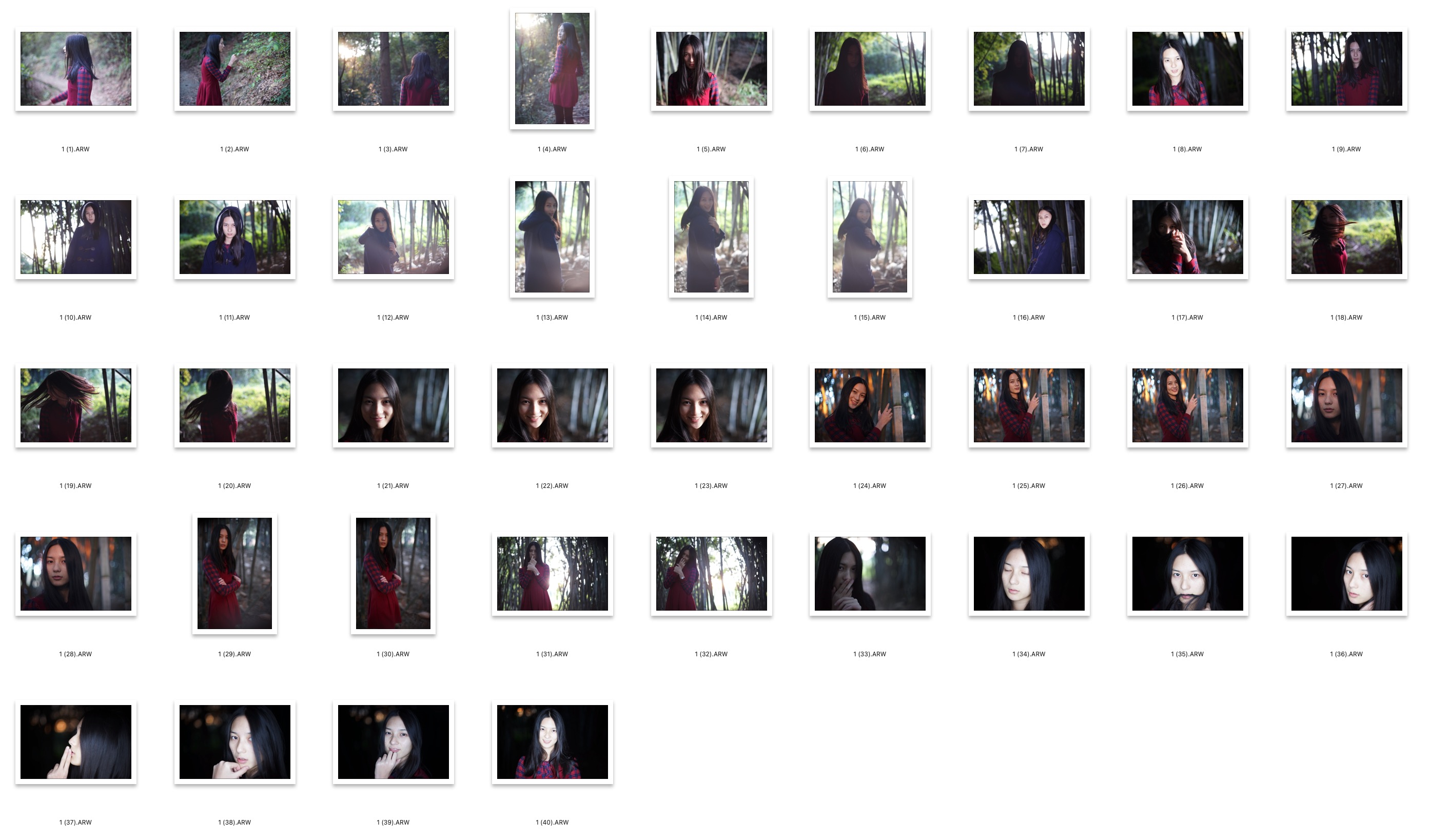 图片[2]-40张美女户外写真RAW原图ARW格式未修原片摄影原档PS修图练习素材