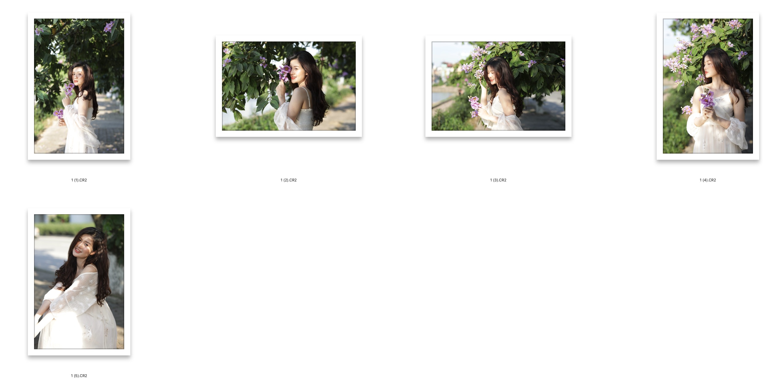 图片[2]-5张小清新美女外拍写真RAW原图CR2格式未修原片摄影原档PS修图练习素材