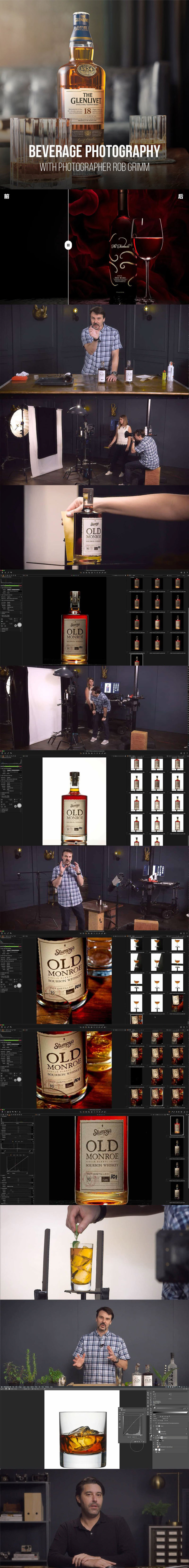 图片[1]-PROEDU – Rob Grimm 商业饮料布光摄影与后期修饰教程-中英字幕-美夕摄影资源
