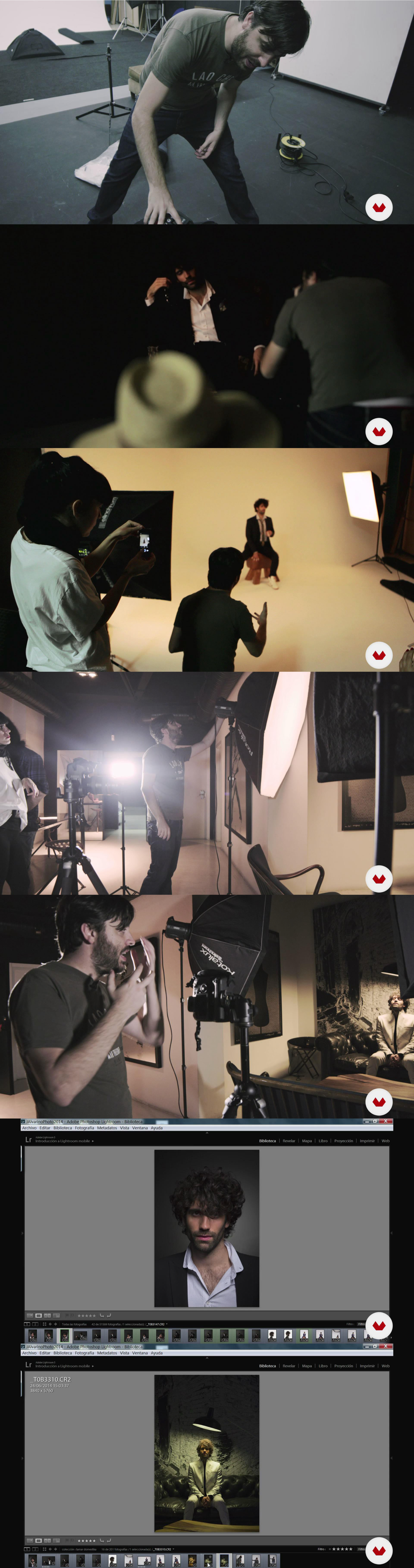 图片[1]-著名摄影师Jorge Alvariñ杂志人像封面摄影前后期教程-中英字幕-美夕摄影资源