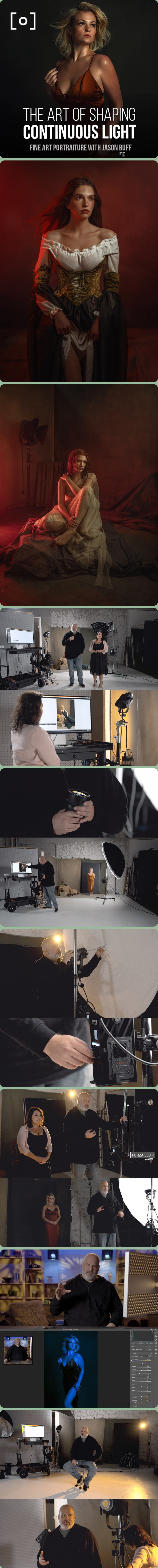 图片[1]-PRO EDU – Jason Buff 塑造连续光的艺术人像布光教程-中英字幕-美夕摄影资源