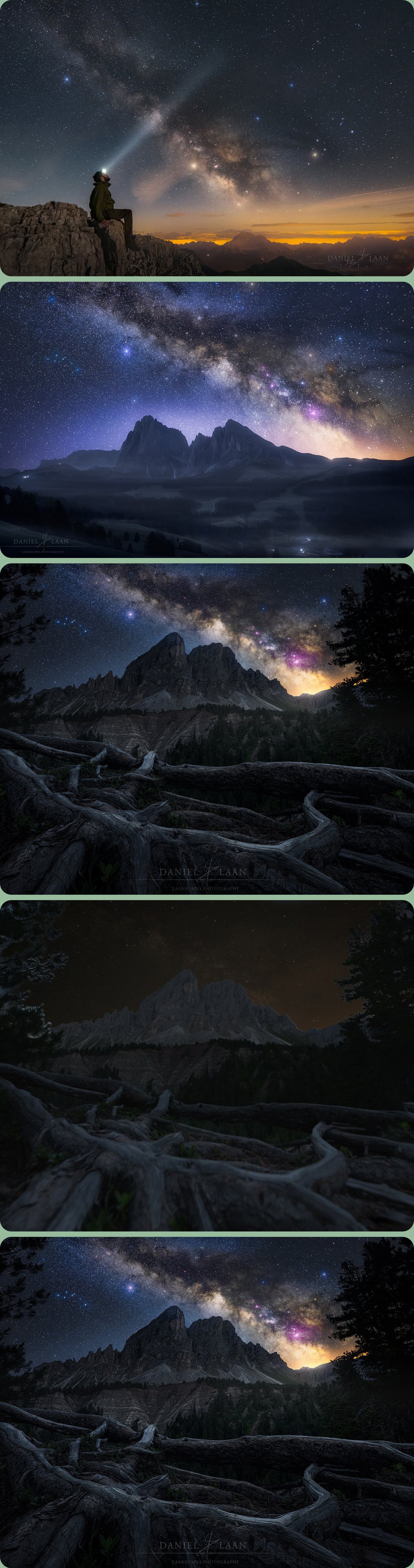 图片[1]-风光摄影师Daniel Laan夜景银河风光后期处理三案例-中英字幕-美夕摄影资源