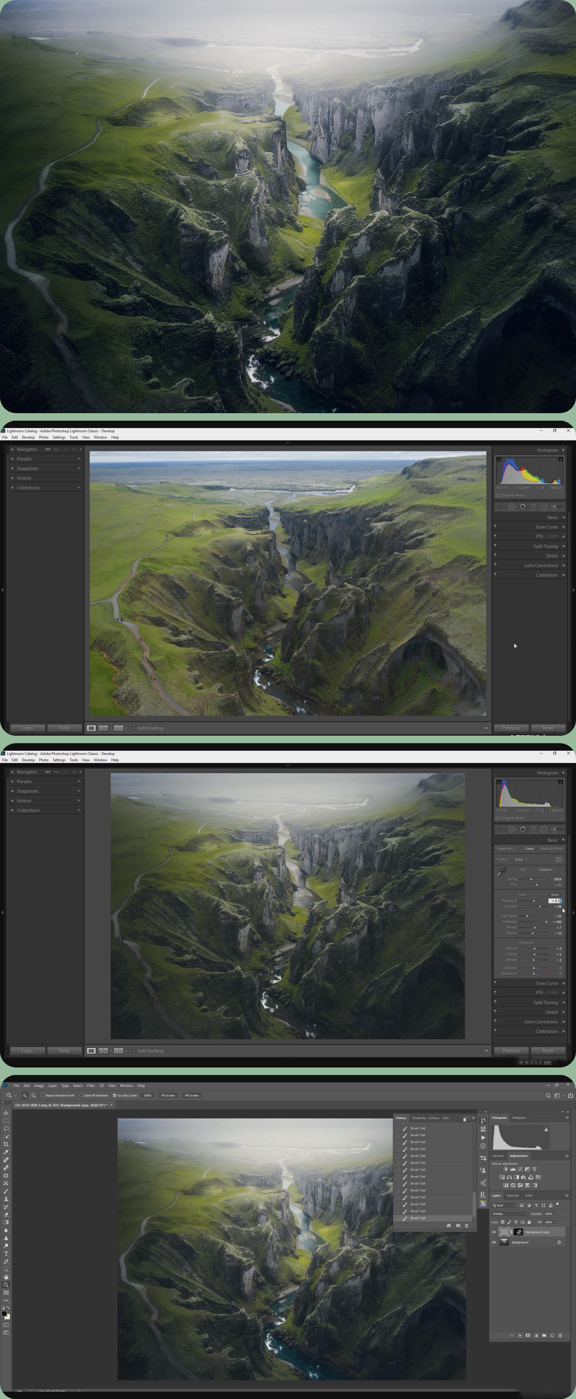 图片[1]-风光摄影师Fredrik Stromme裂痕峡谷风光摄影后期教程-中英字幕-美夕摄影资源