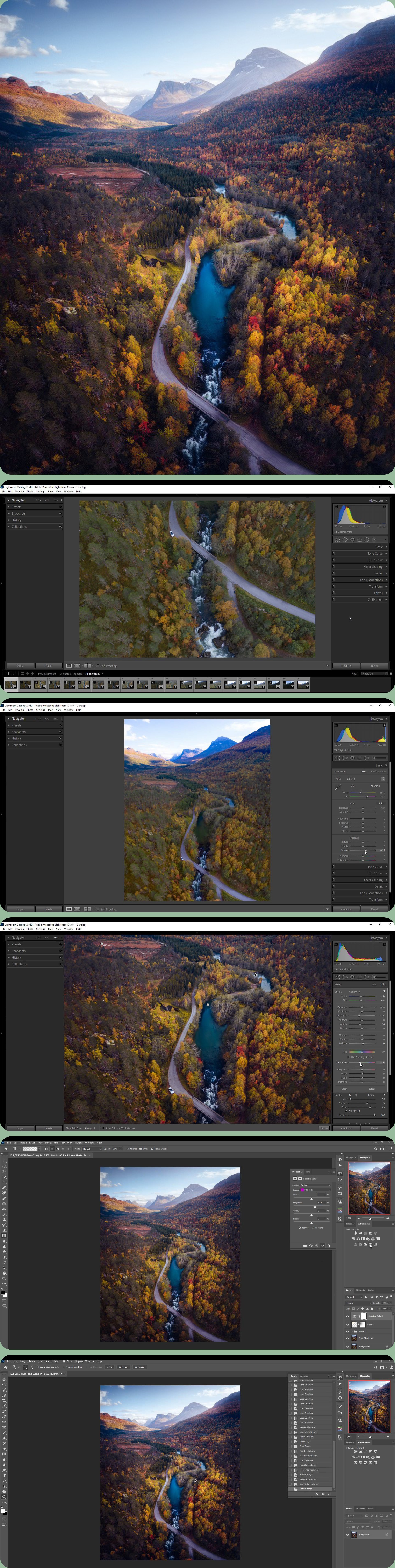 图片[1]-风光摄影师Fredrik Stromme秋季全景风光摄影后期教程-中英字幕-美夕摄影资源