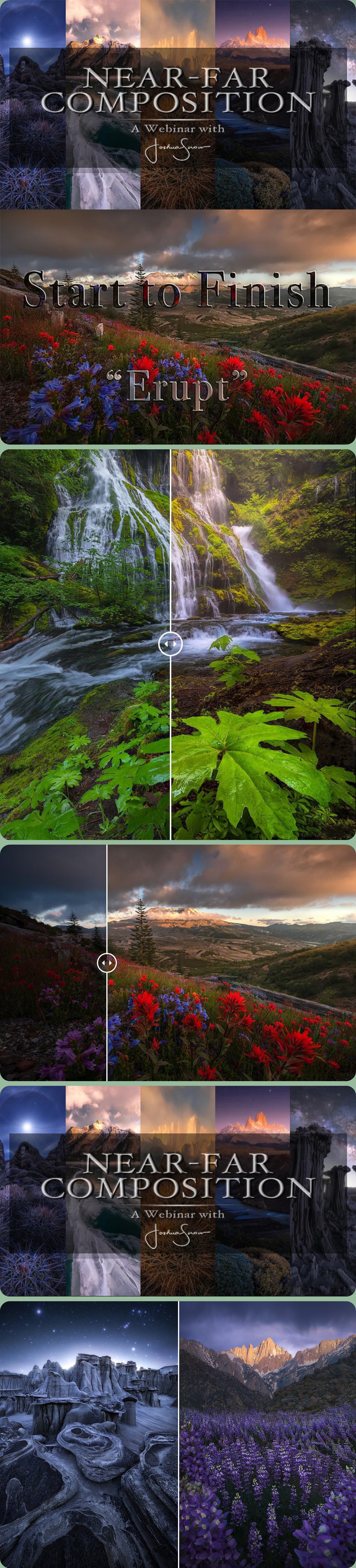 图片[1]-摄影师Joshua Snow风光摄影后期调色构图技术3套合集-中英字幕-美夕摄影资源