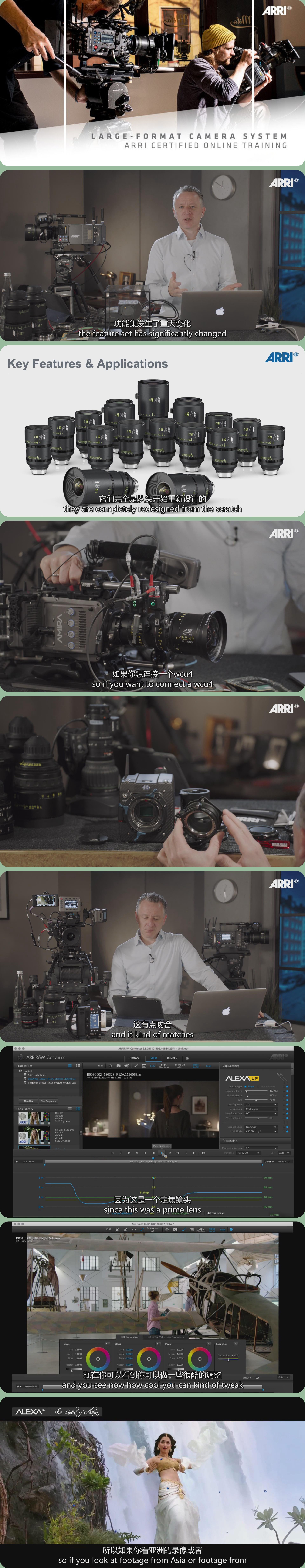 图片[1]-Mzed–ARRI学院大画幅相机系统认证在线培训课程-中英字幕-美夕摄影资源