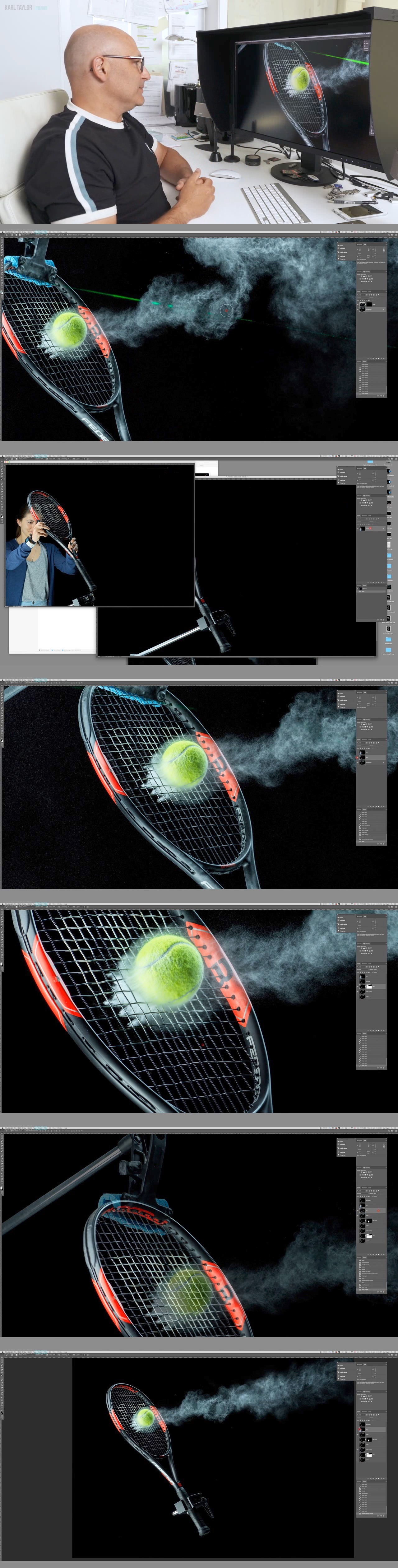 图片[1]-卡尔·泰勒Karl Taylor创意网球拍产品摄影及后期两套-中英字幕-美夕摄影资源
