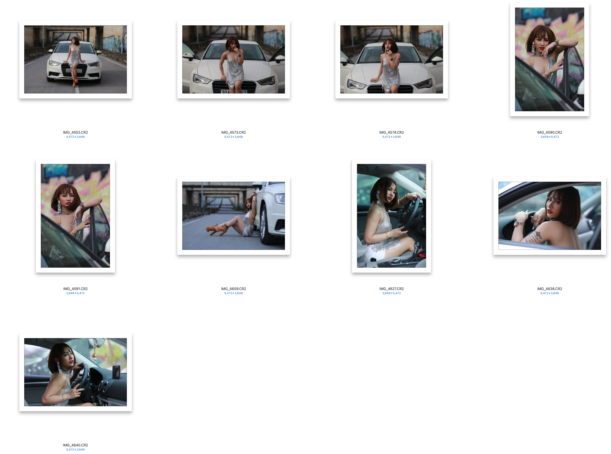 图片[2]-9张性感车模美女人像摄影未修RAW原图素材-CR2格式-美夕摄影资源