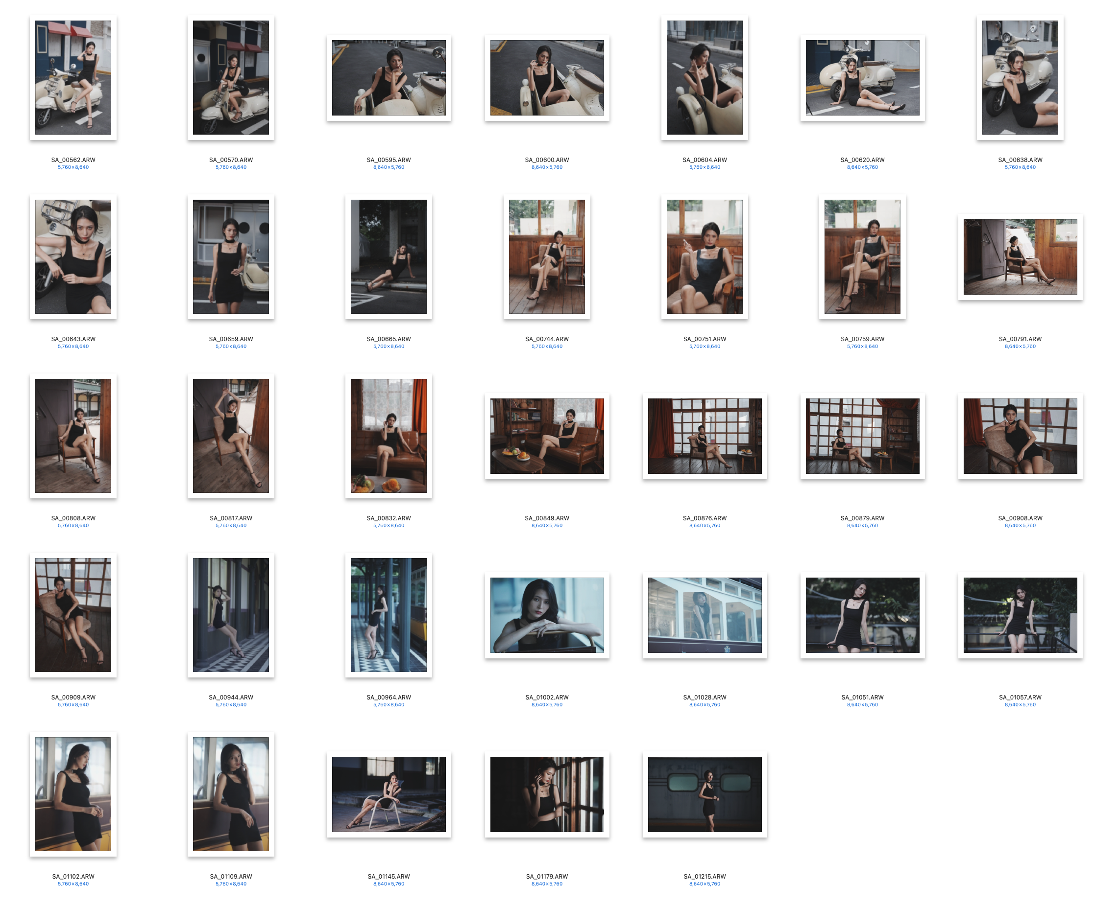 图片[2]-33张室内外连衣裙美女人像RAW原图素材-索尼ARW格式原图-美夕摄影资源