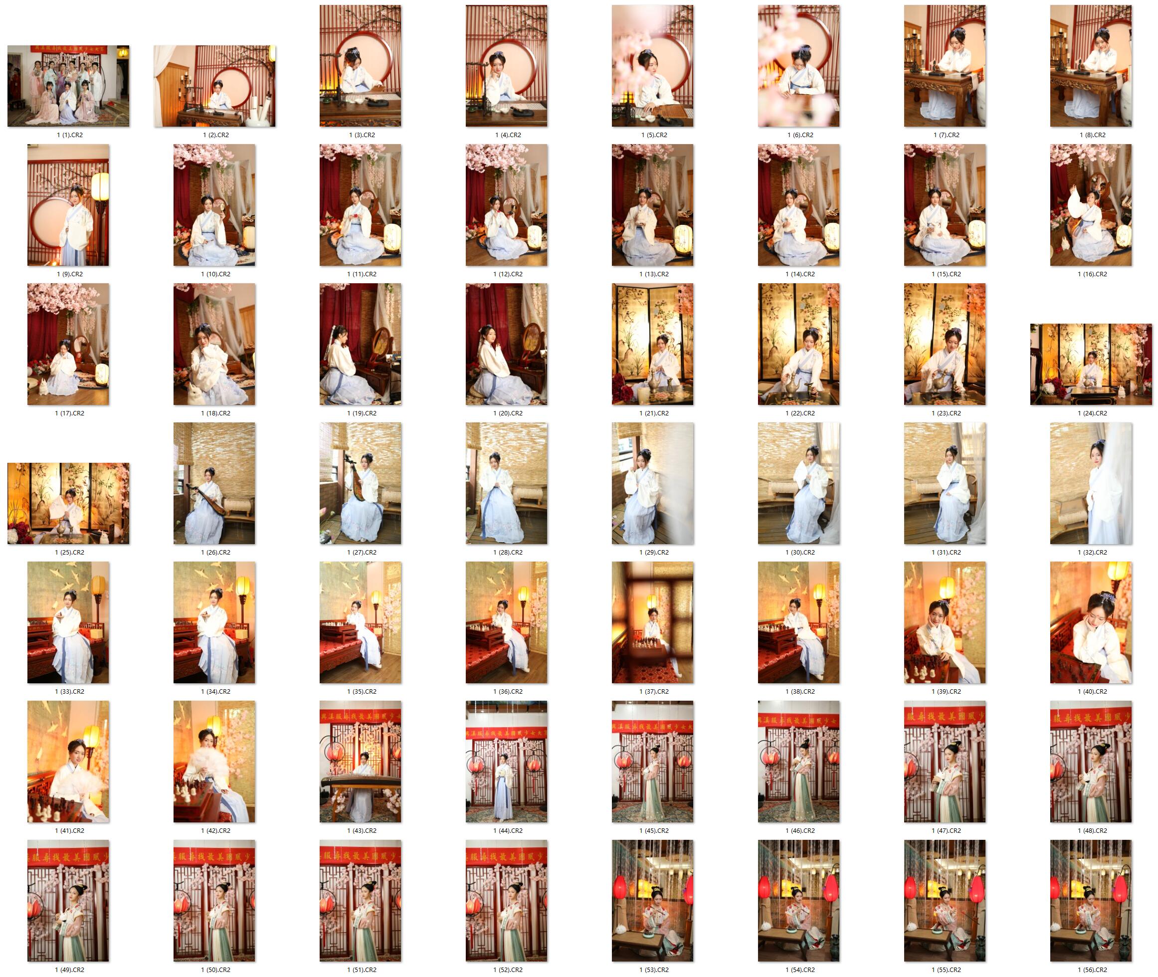 图片[3]-​124张国风古装少女RAW原图Canon EOS 5D Mark IV练习素材