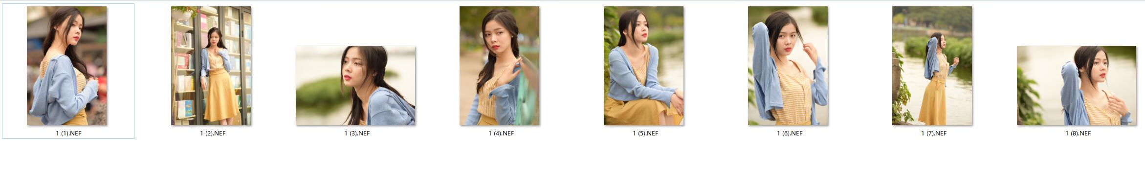 图片[2]-​8张高质量美女写真RAW原图NIKON D810原片修图练习素材