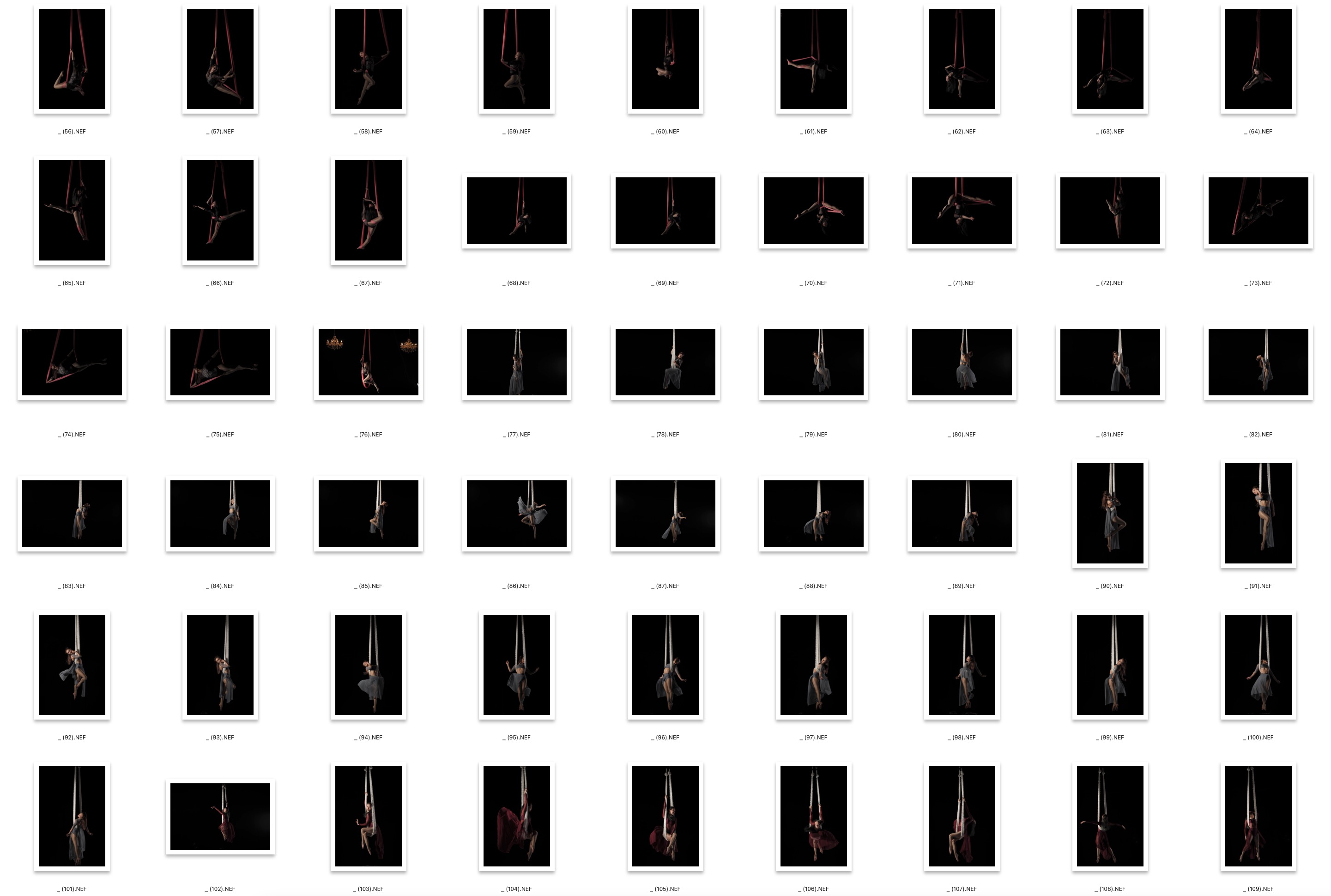 图片[3]-166张舞蹈瑜伽室内环境人像RAW原图,人像修图练习RAW素材