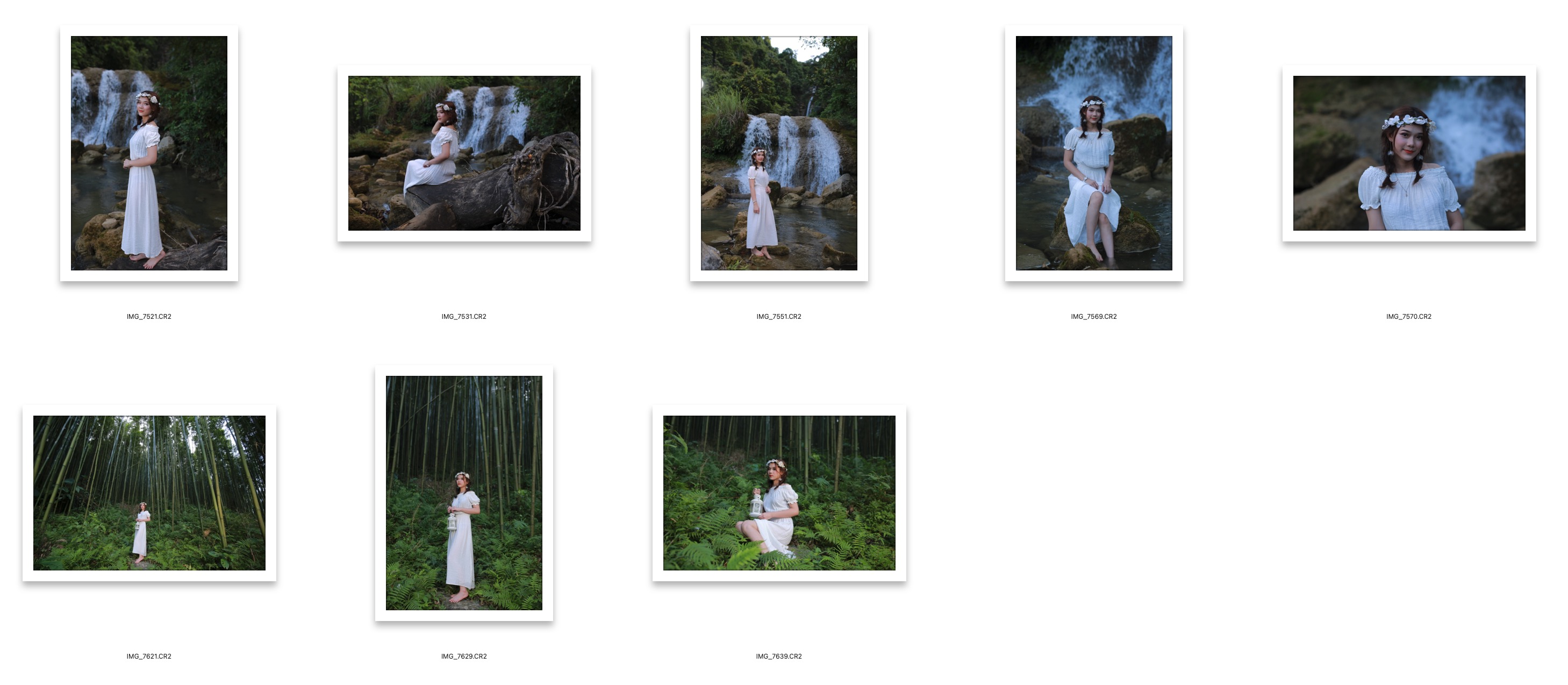 图片[2]-8张森系美女人像摄影RAW原图,人像修图练习RAW素材