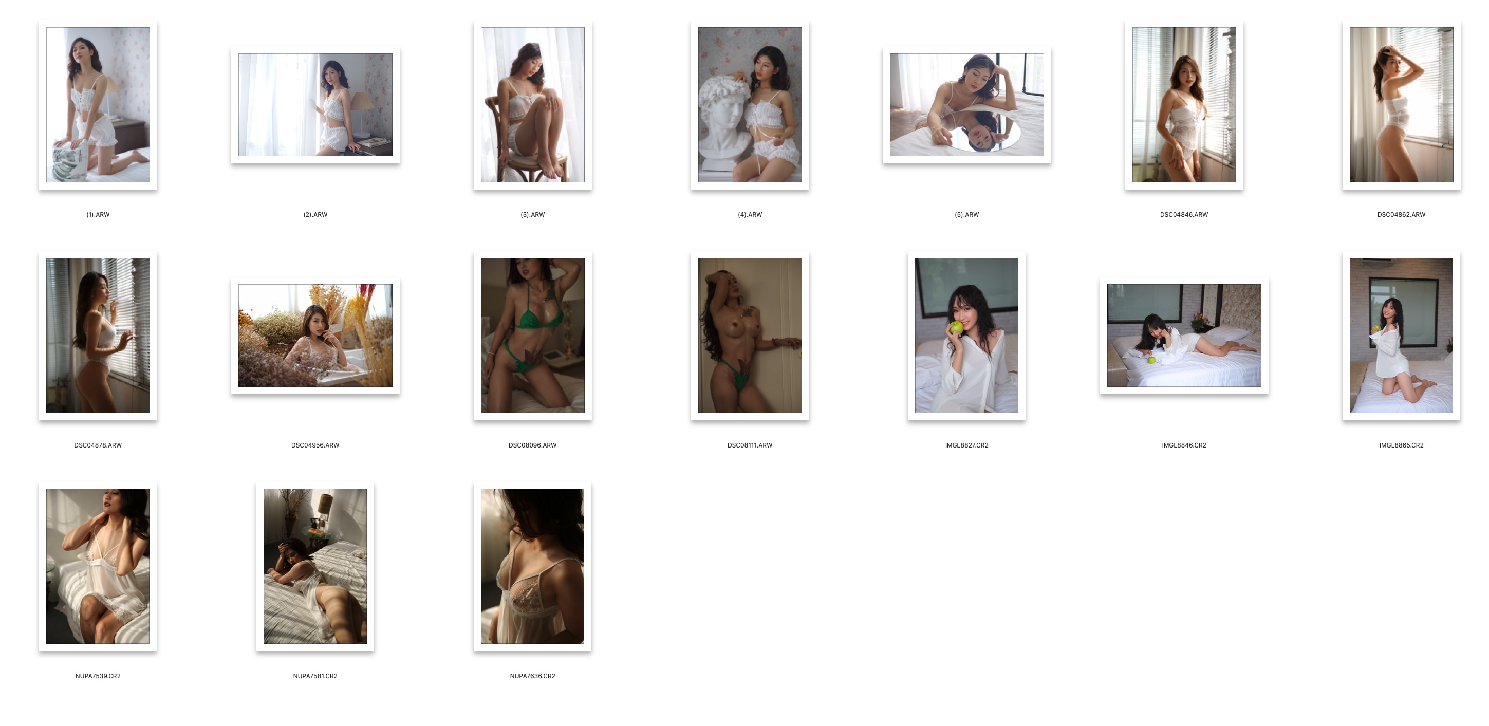 图片[2]-17张室内美女私房人像摄影修图练习RAW原图素材