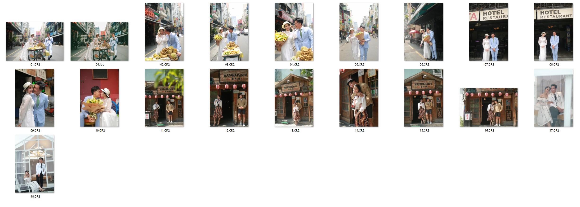 图片[2]-18张影楼情侣街拍写真人像摄影RAW原图,摄影后期练习RAW素材