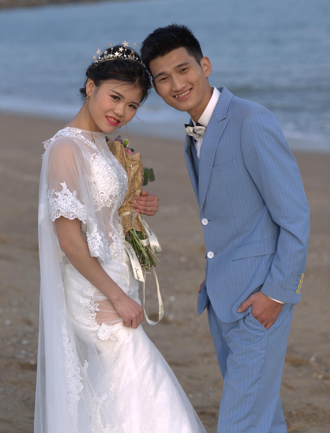 71张影楼海景婚礼婚纱摄影人像RAW原图,佳能EOS 5D Mark III RAW素材