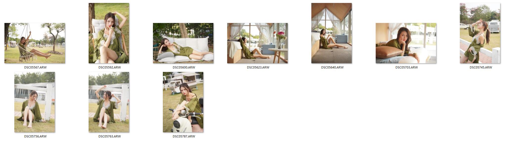 图片[2]-10张户外美女人像摄影RAW原图素材