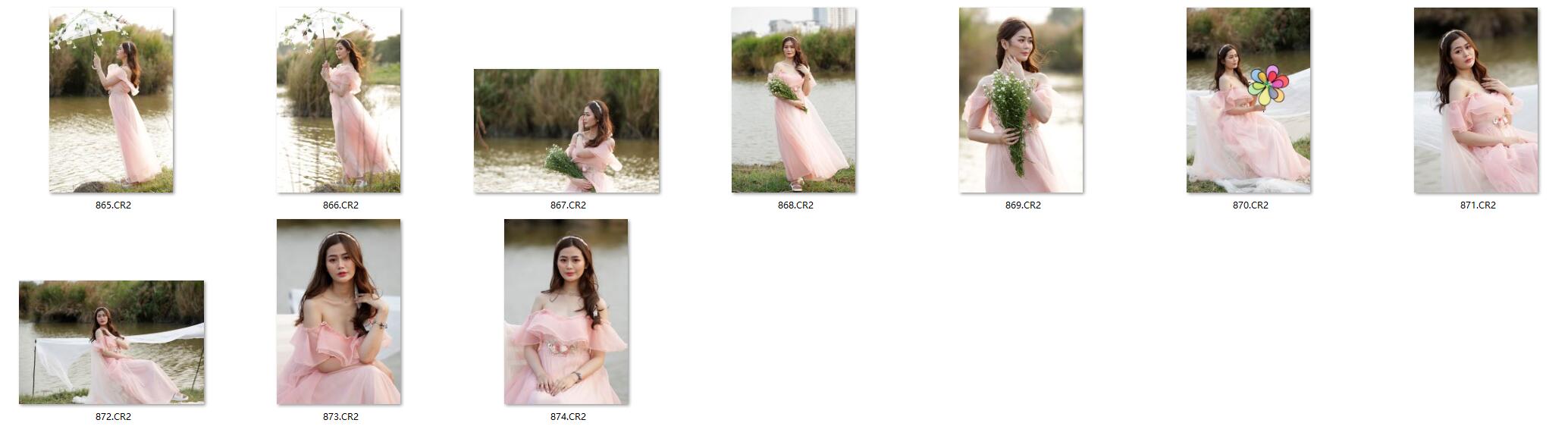 图片[2]-10张户外美女写真人像摄影未修RAW原图素材