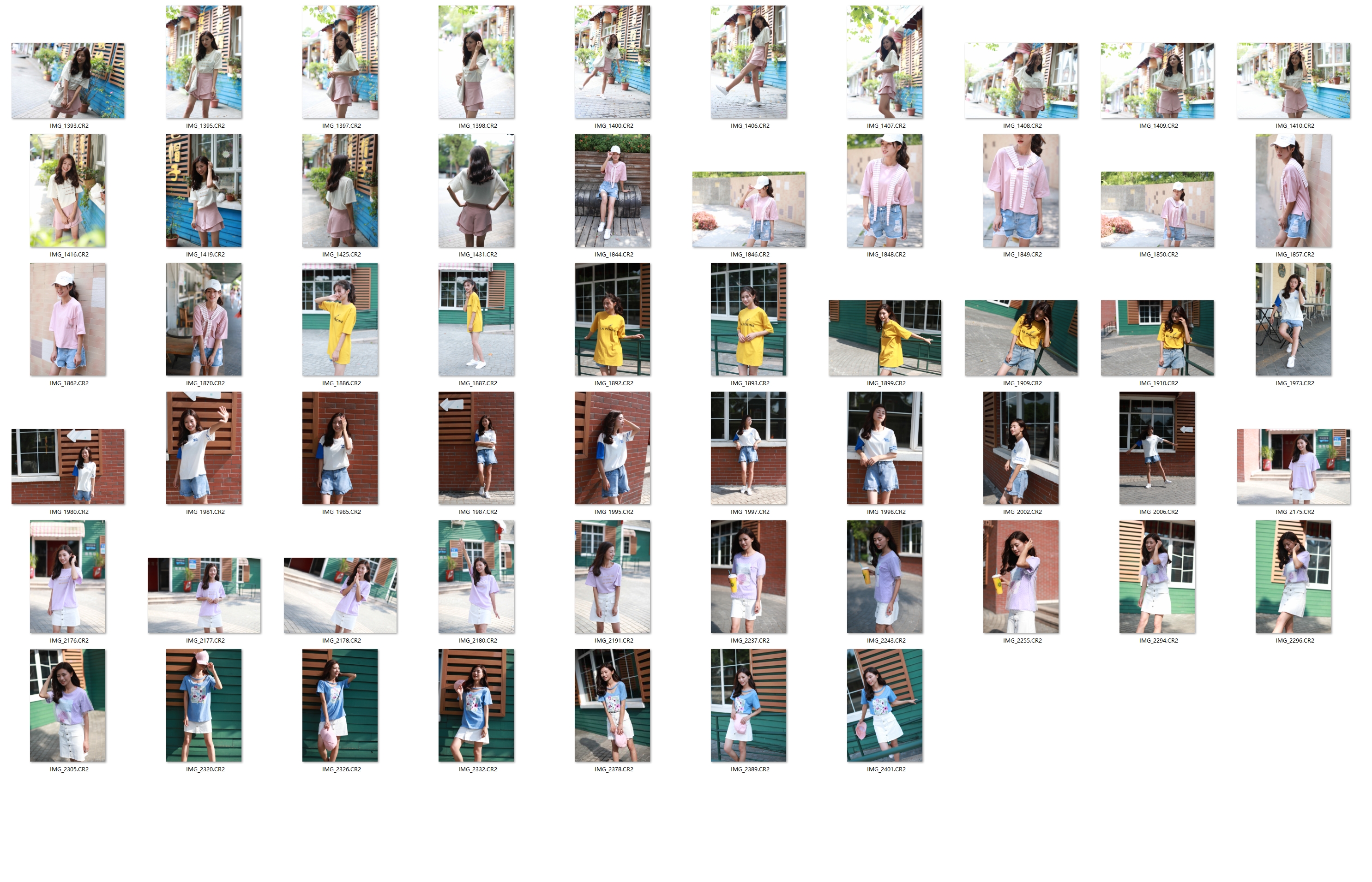 图片[2]-57张街拍美少女人像摄影RAW原图素材-CR2格式原图素材