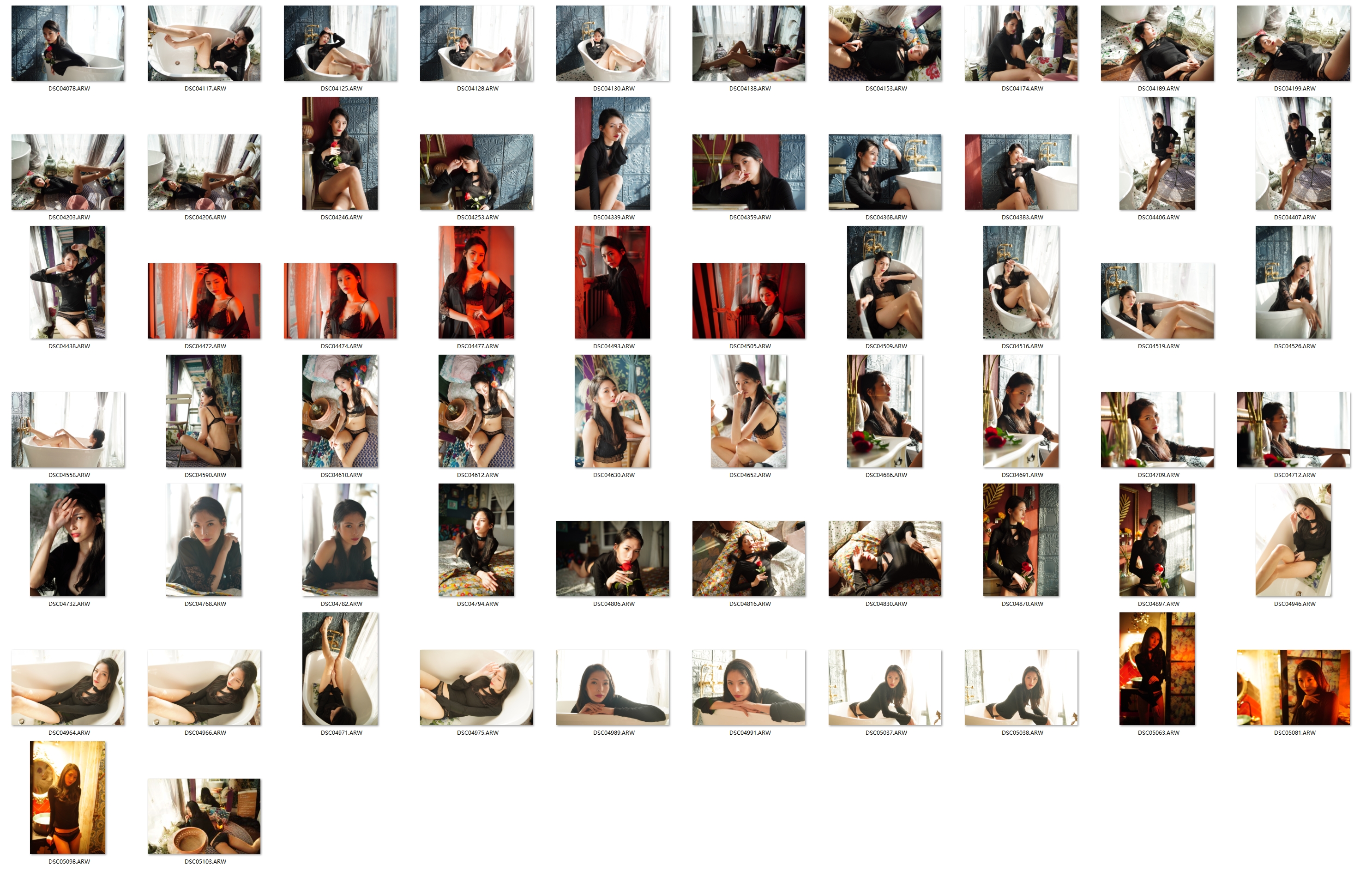 图片[2]-62张浴室私房美女人像摄影RAW原图素材