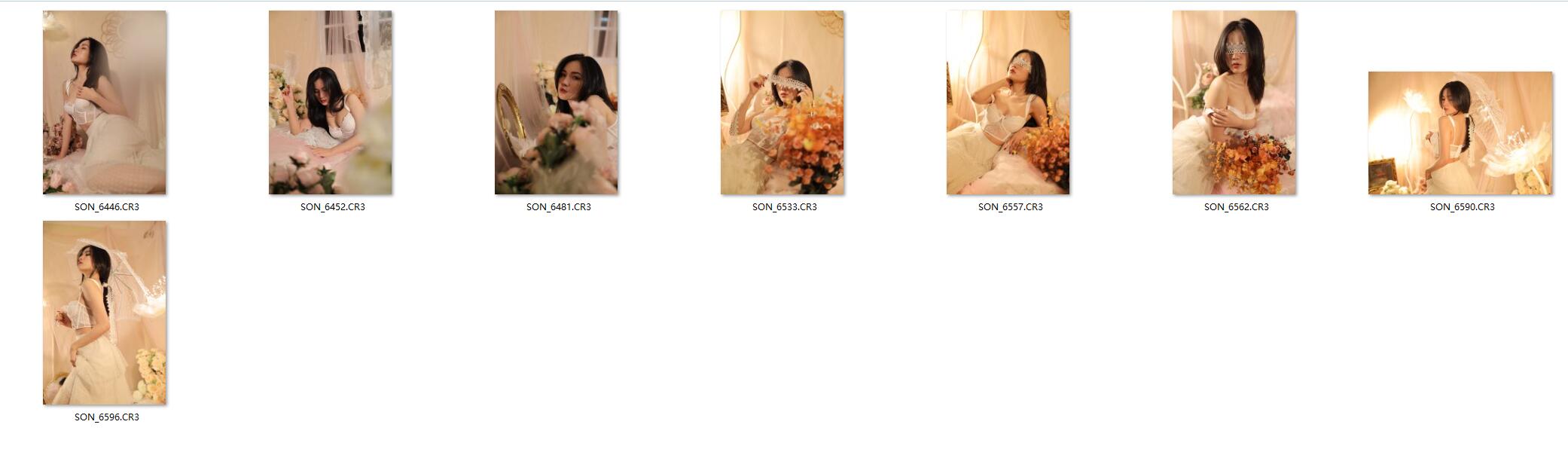 图片[2]-8张高级婚礼美女人像摄影RAW原图素材-CR3格式原图