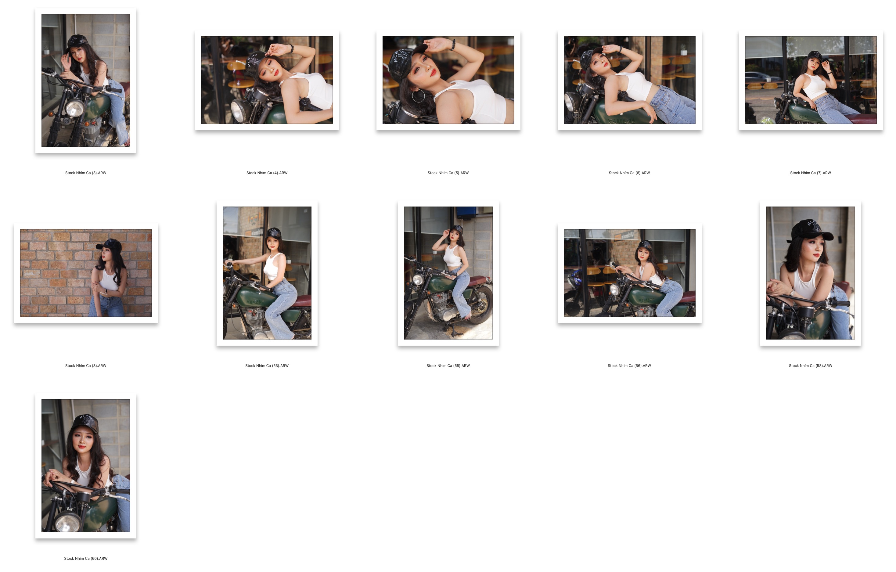 图片[2]-11张靓酷机车女孩摄影RAW原片素材