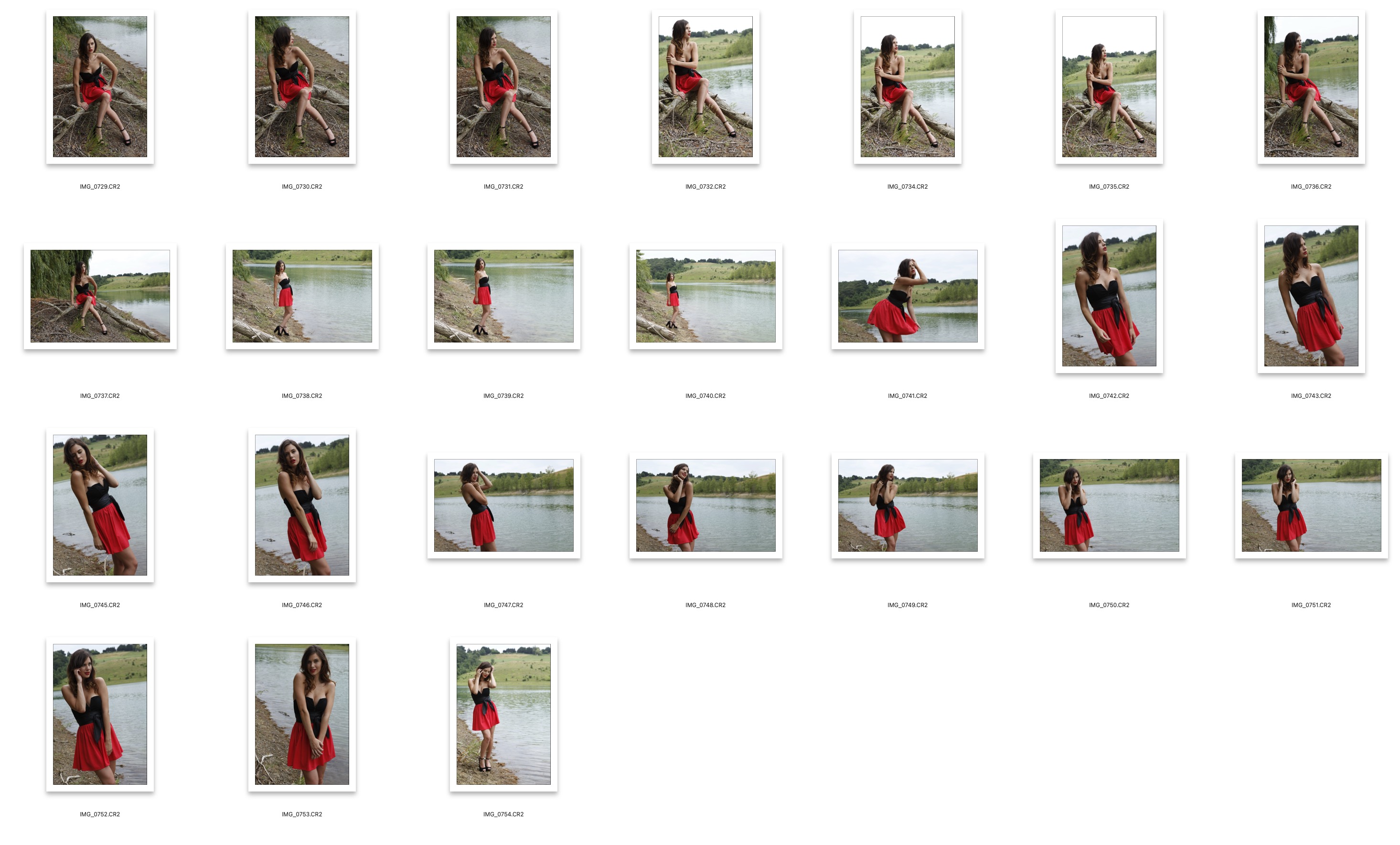 图片[2]-24张国外湖库性感美女写真人像摄影RAW原片素材