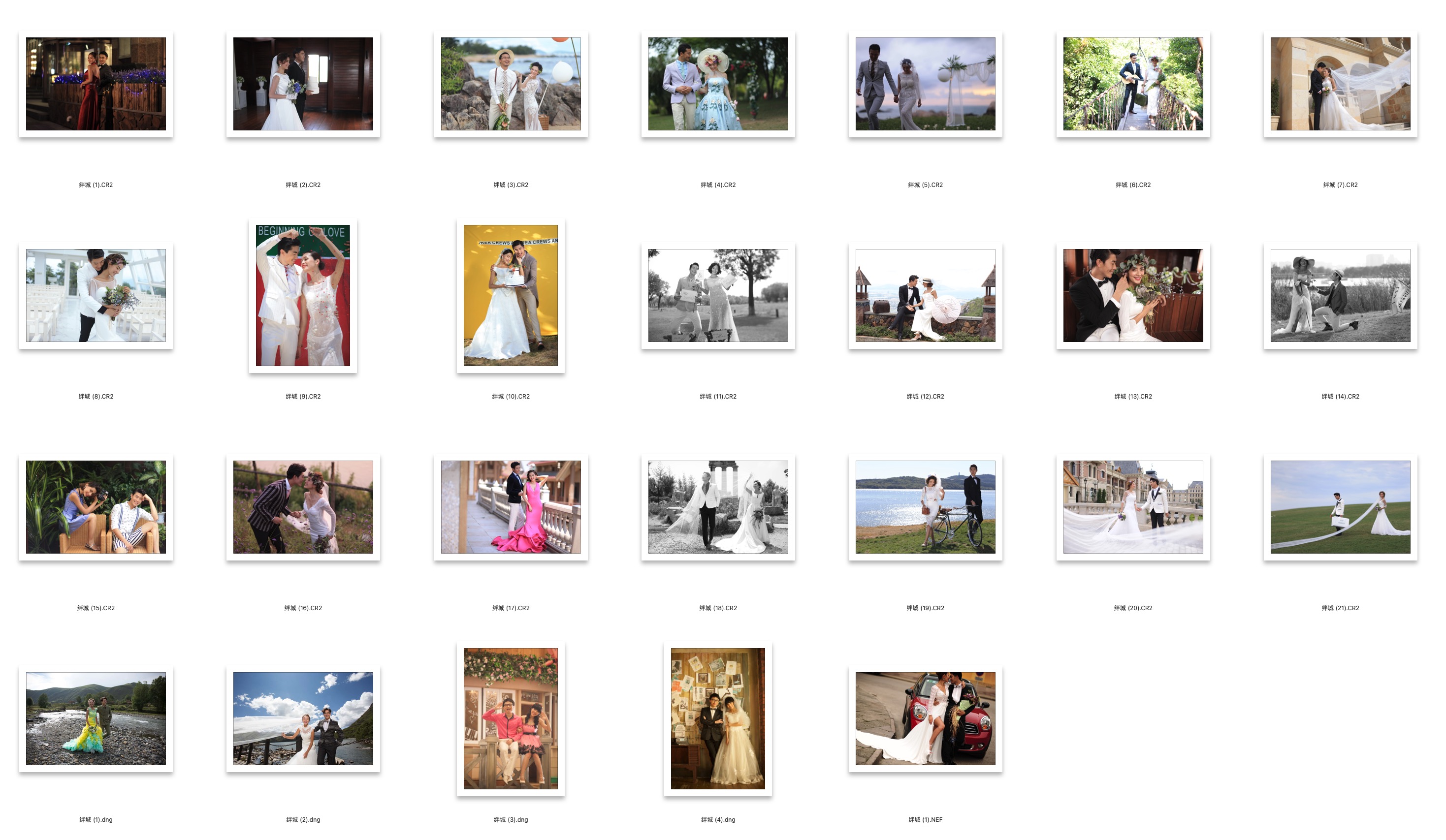 图片[2]-28张婚纱情侣杂乱人像摄影RAW原图