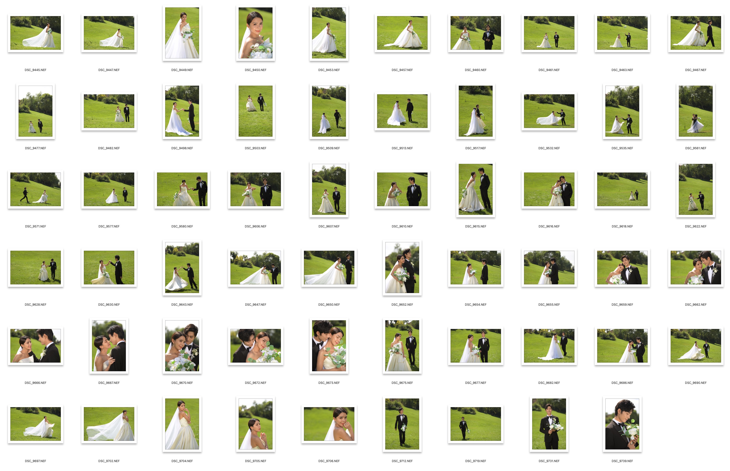 图片[2]-59张影楼户外婚纱摄影后期人像修图RAW格式练习素材