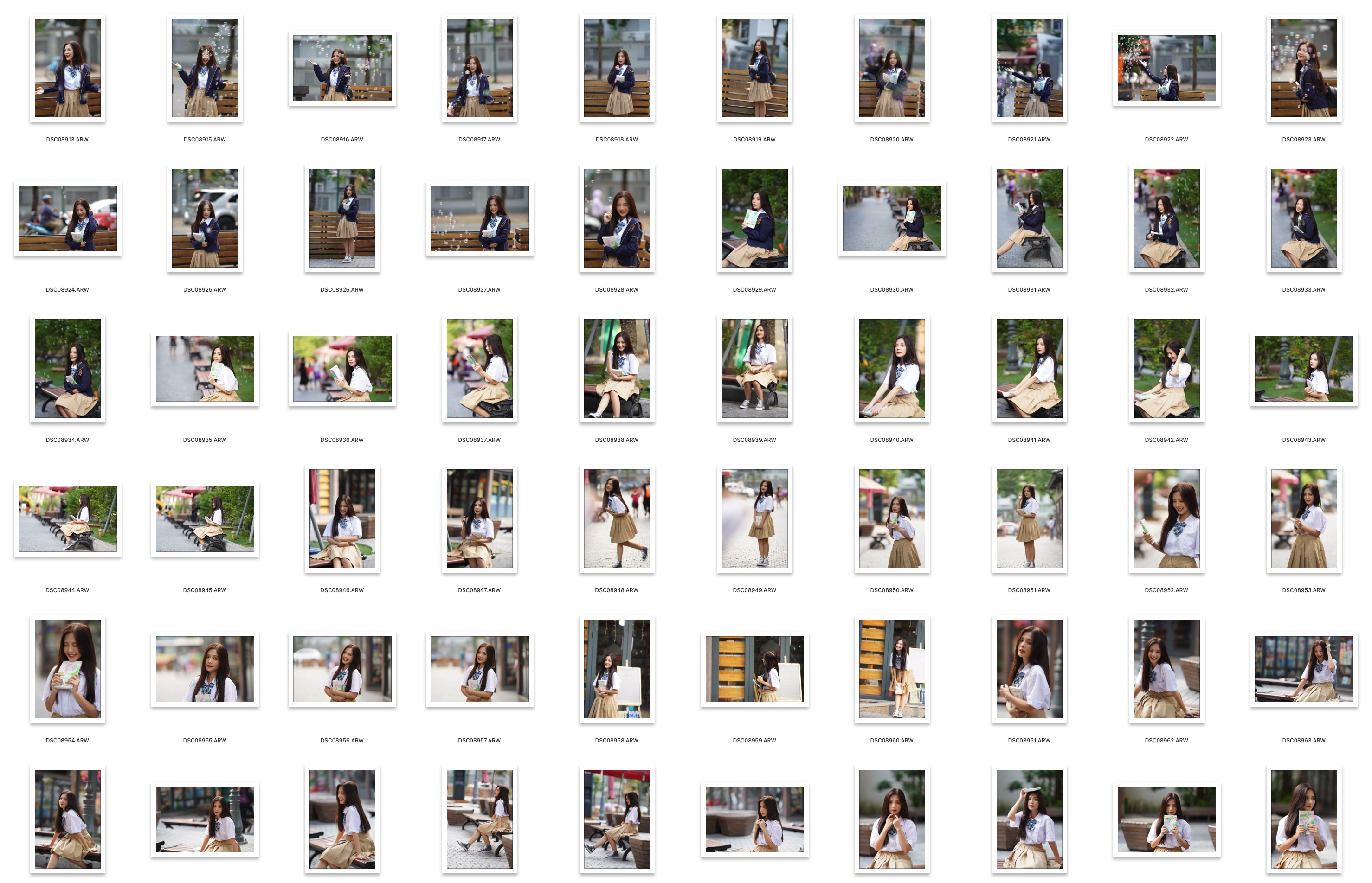 图片[4]-156张时尚街拍妹子人像摄影后期修图练习RAW原图素材