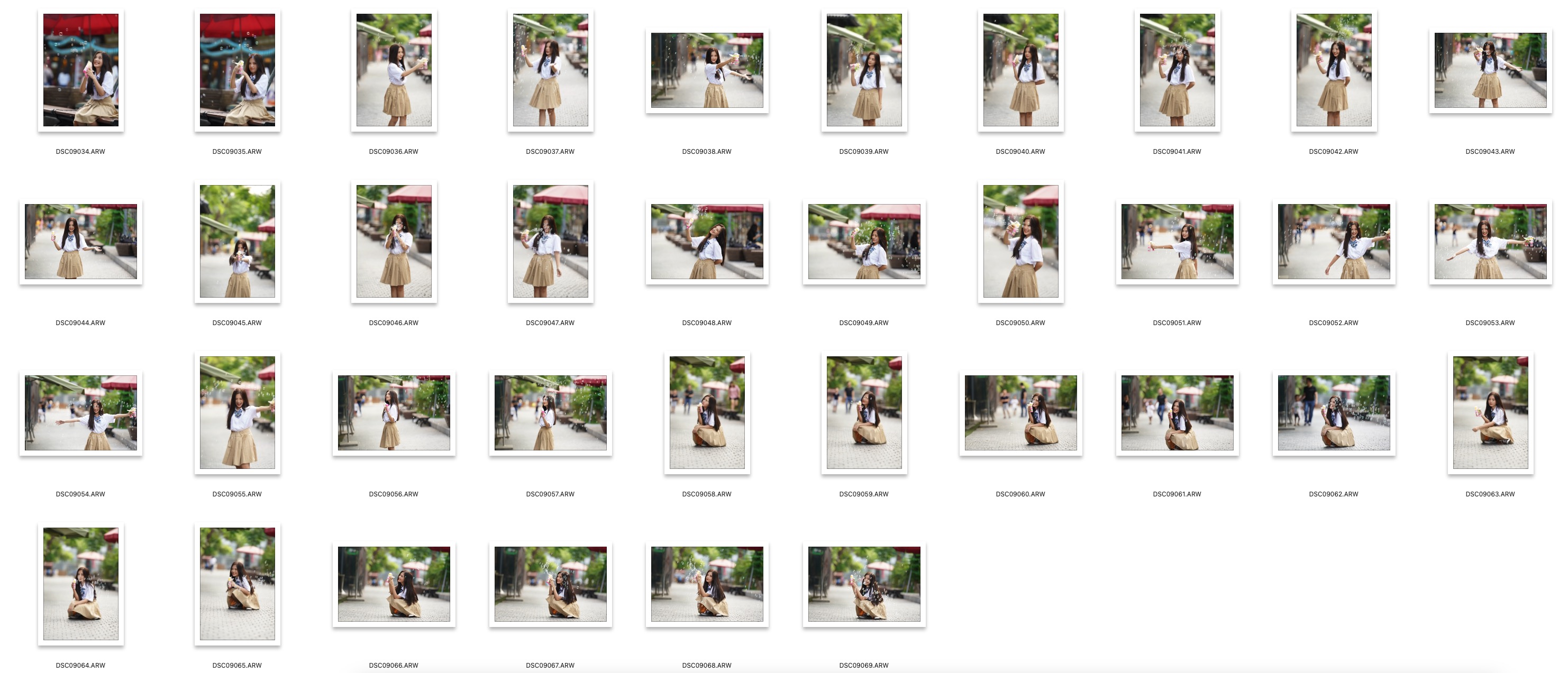 图片[2]-156张时尚街拍妹子人像摄影后期修图练习RAW原图素材