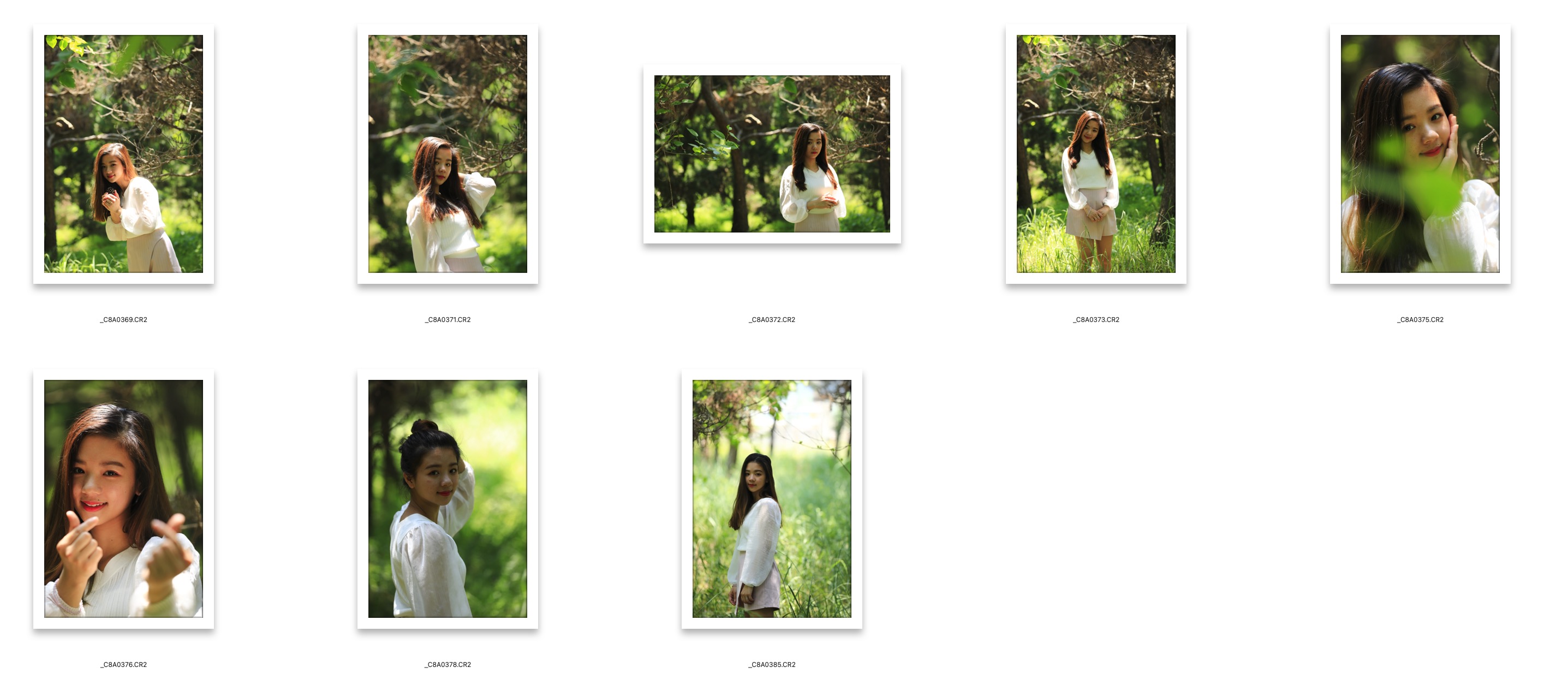 图片[2]-8张户外美女摄影后期修图练习RAW原图素材