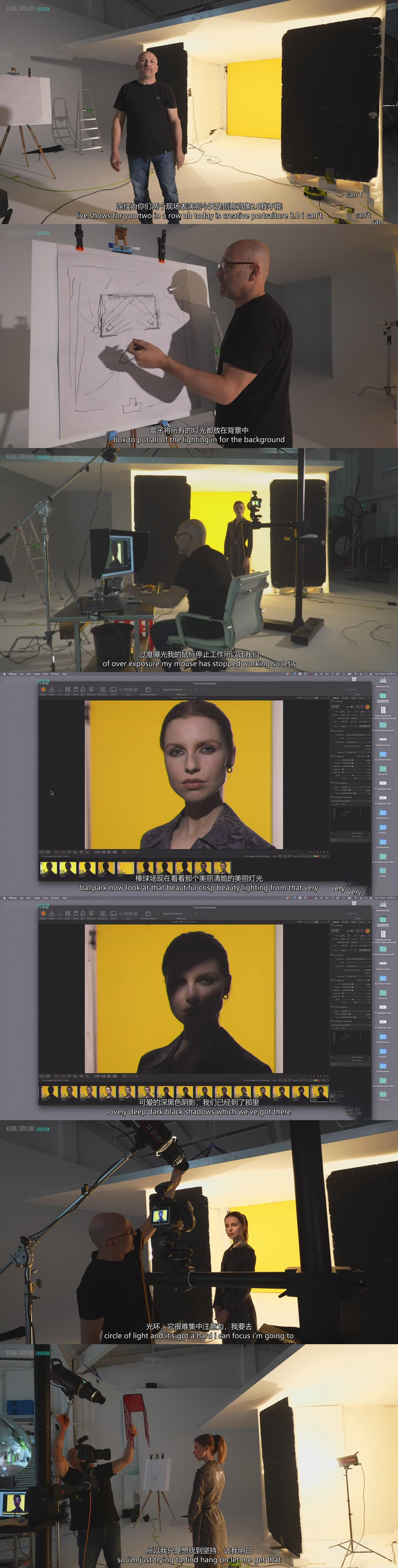 图片[1]-卡尔·泰勒Karl Taylor创意人像系列-叙事肖像布光直播2.0-中英字幕-美夕摄影资源