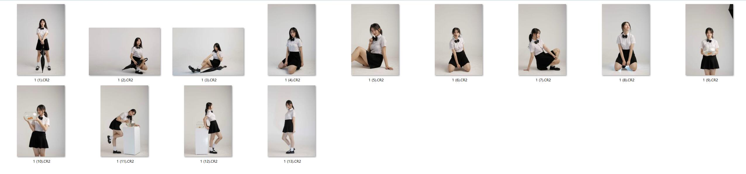 图片[2]-​​​​​13张美女棚拍RAW原图Canon EOS 5D Mark III修图练习素材​