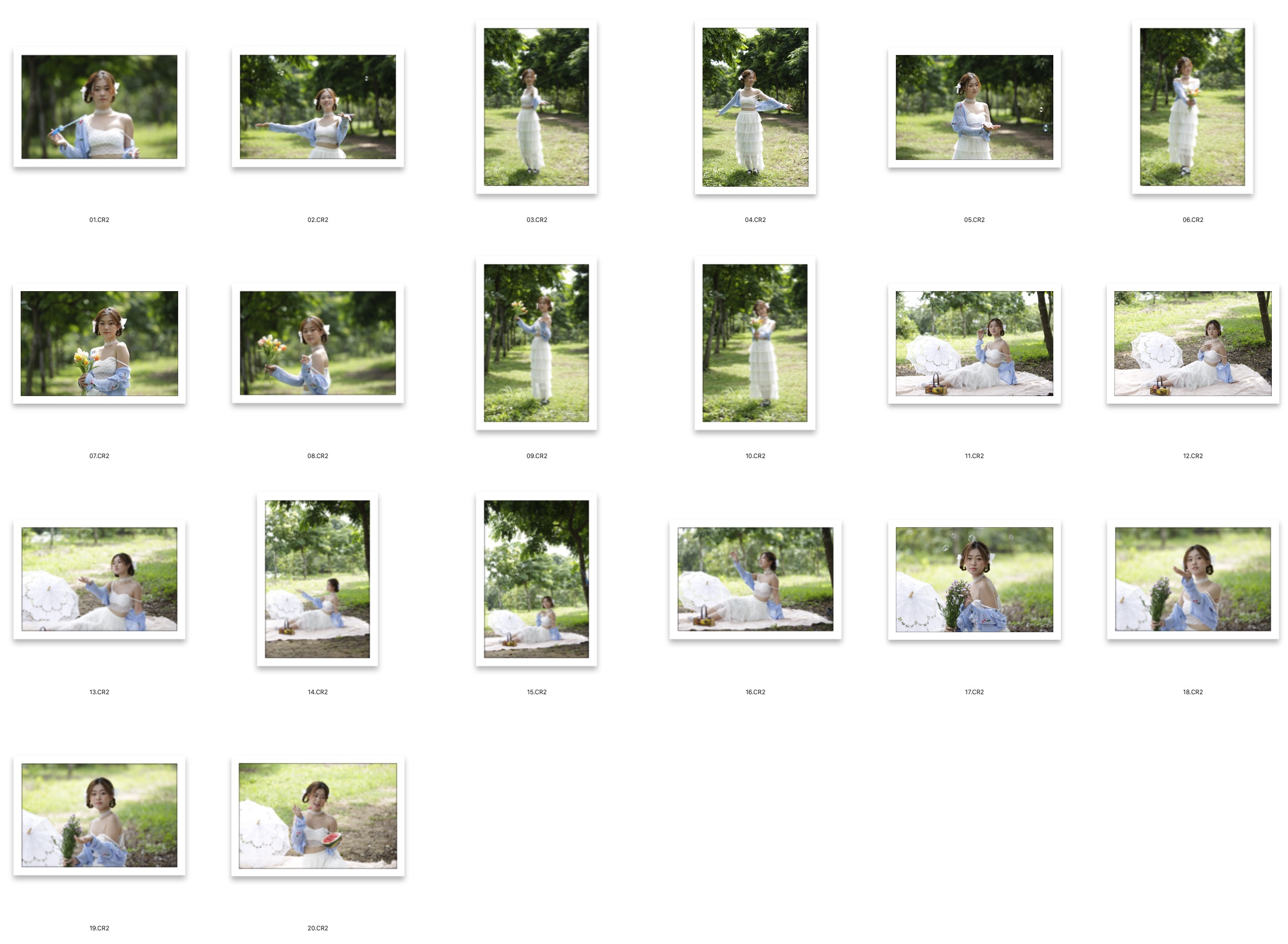 图片[2]-20张性感美女外拍写真RAW原片,人像修图练习RAW素材