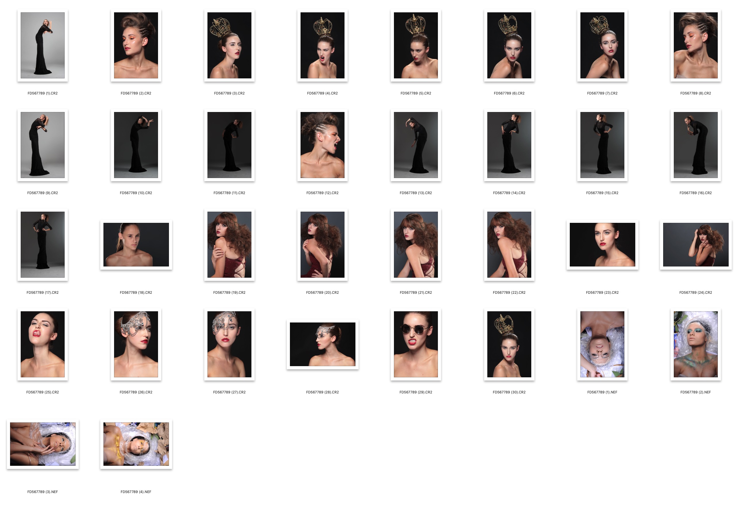 图片[2]-34张欧美时尚棚拍人像RAW原图,人像精修练习RAW素材