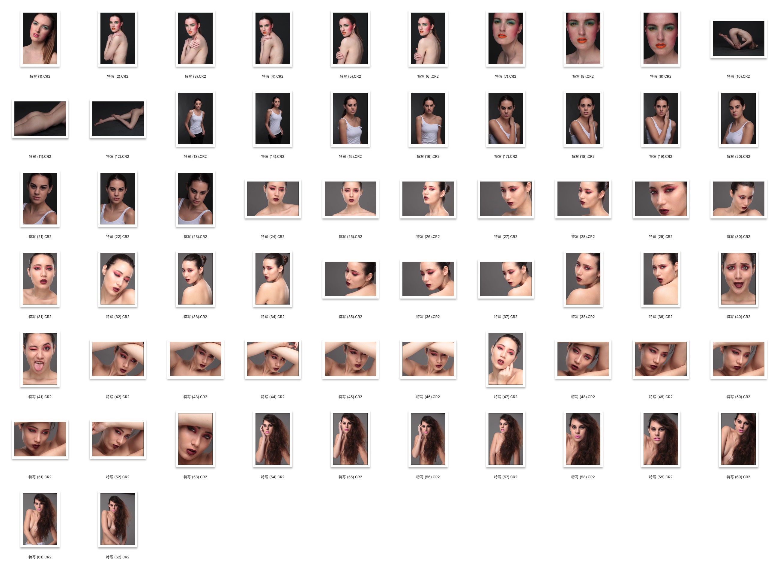 图片[2]-62张欧美私房特写人像摄影RAW素材,人像修图练习RAW素材