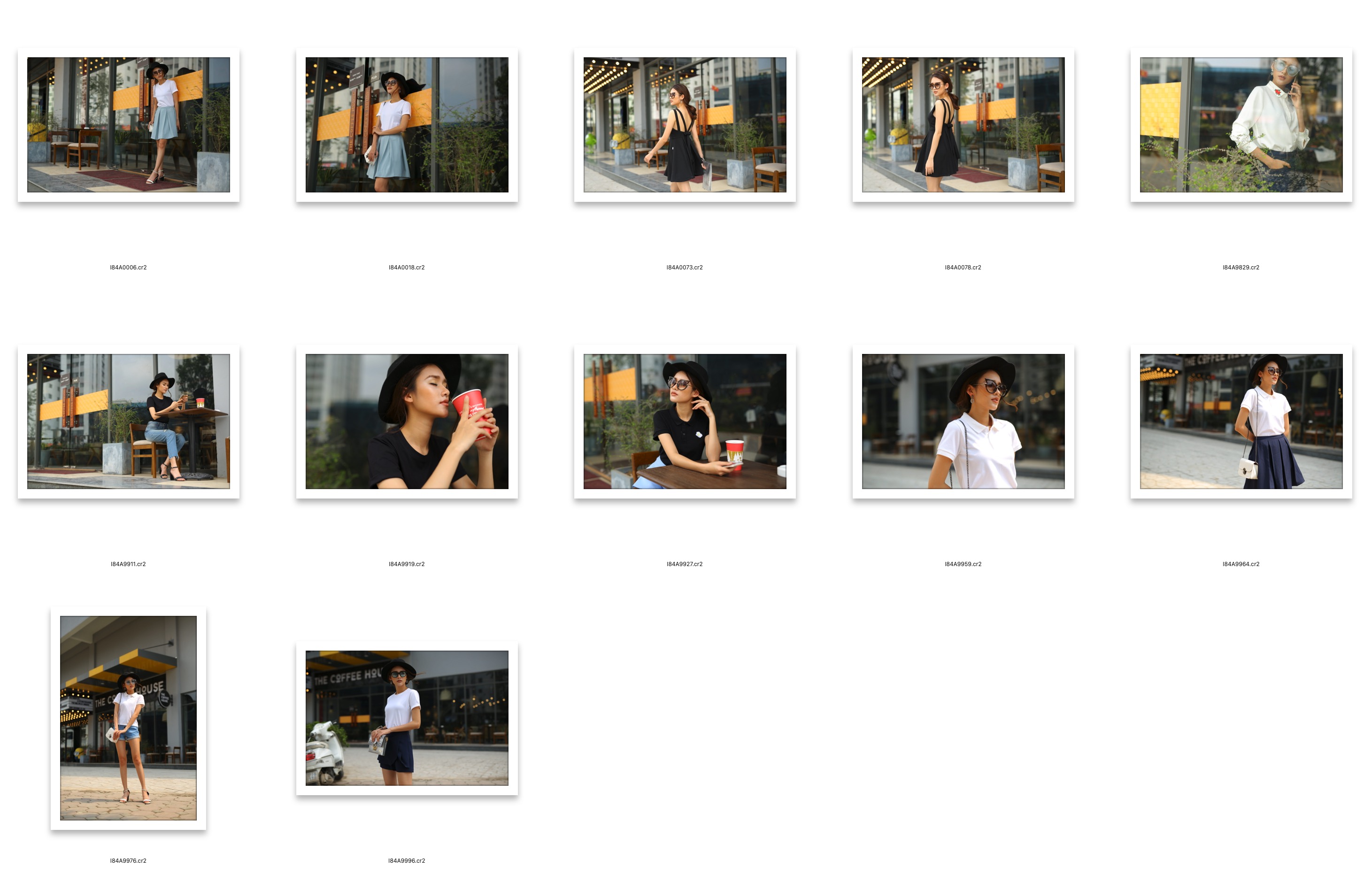 图片[2]-时尚街拍休闲美女人像摄影RAW原图12张,后期修图练习RAW素材