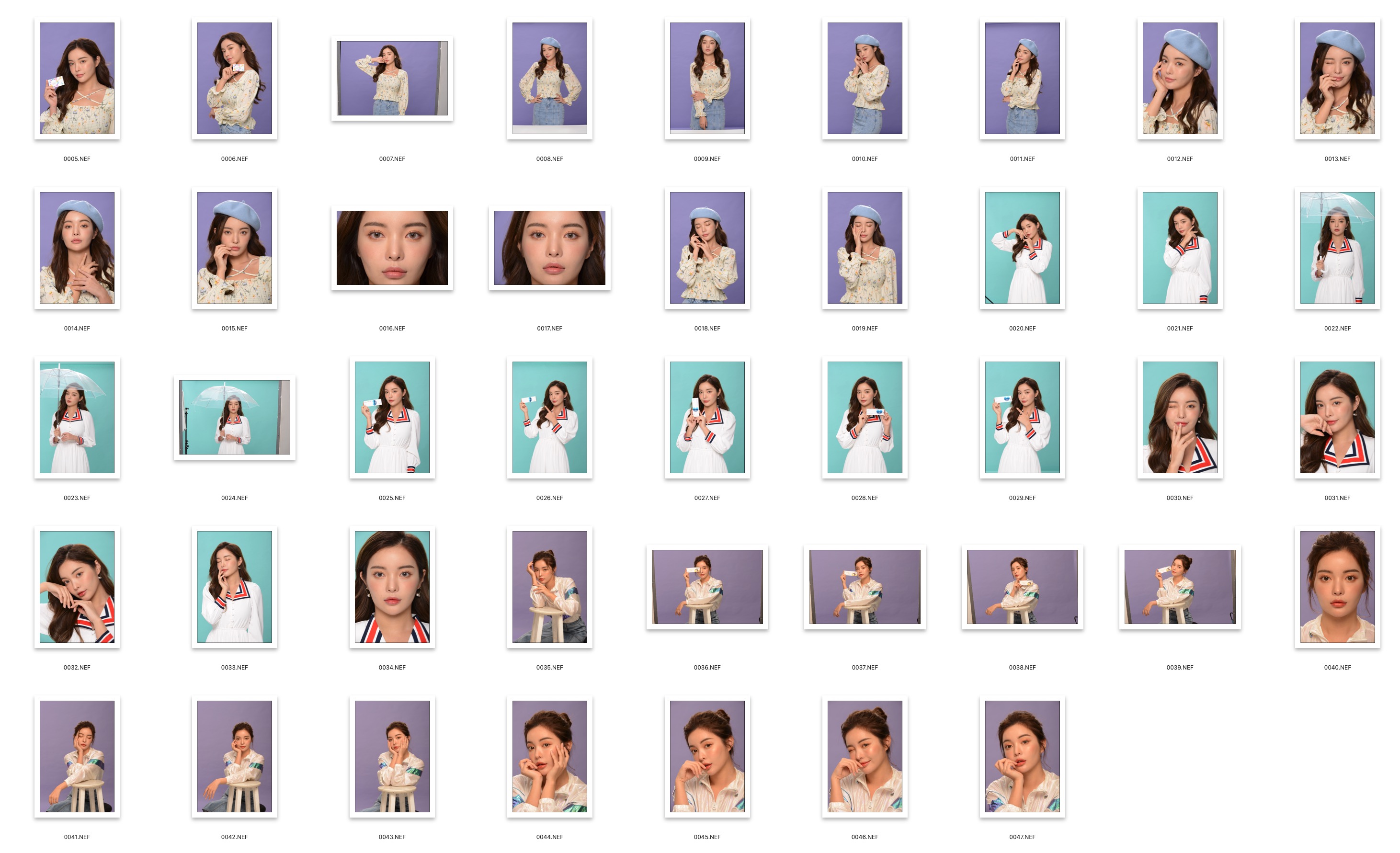 图片[2]-43张韩国广告模特允知恩RAW原图,人像精修练习RAW素材