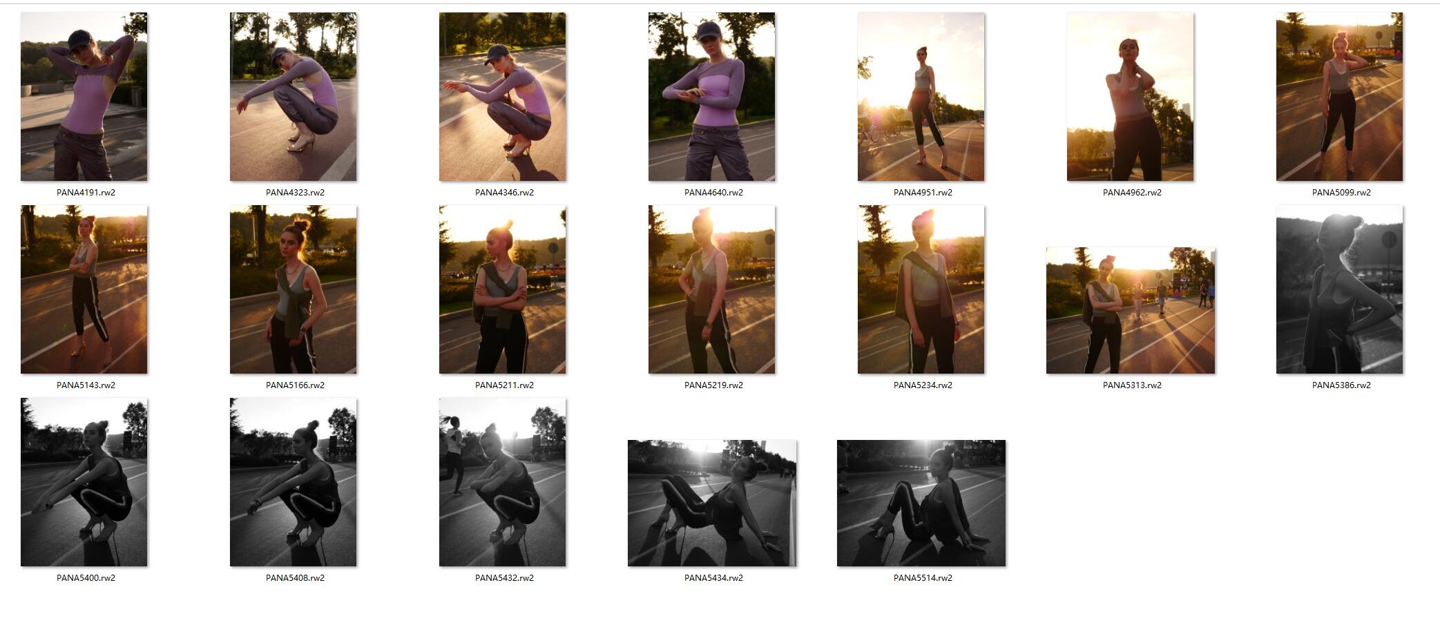 图片[2]-19张晨练逆光外模未修RAW原片素材格式-松下相机RW2格式