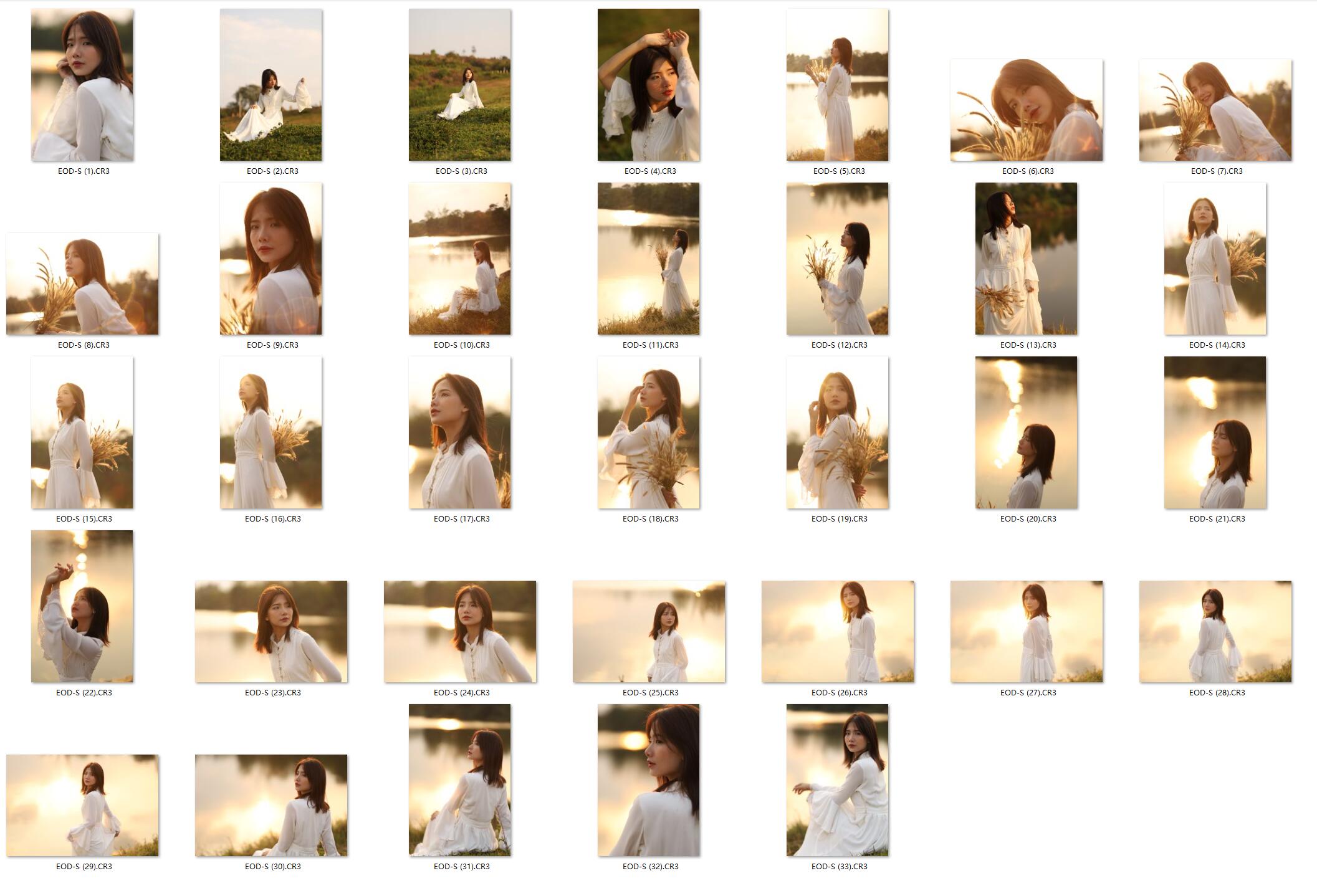 图片[2]-33张海边逆光美女写真人像摄影RAW原图素材-佳能CR3格式