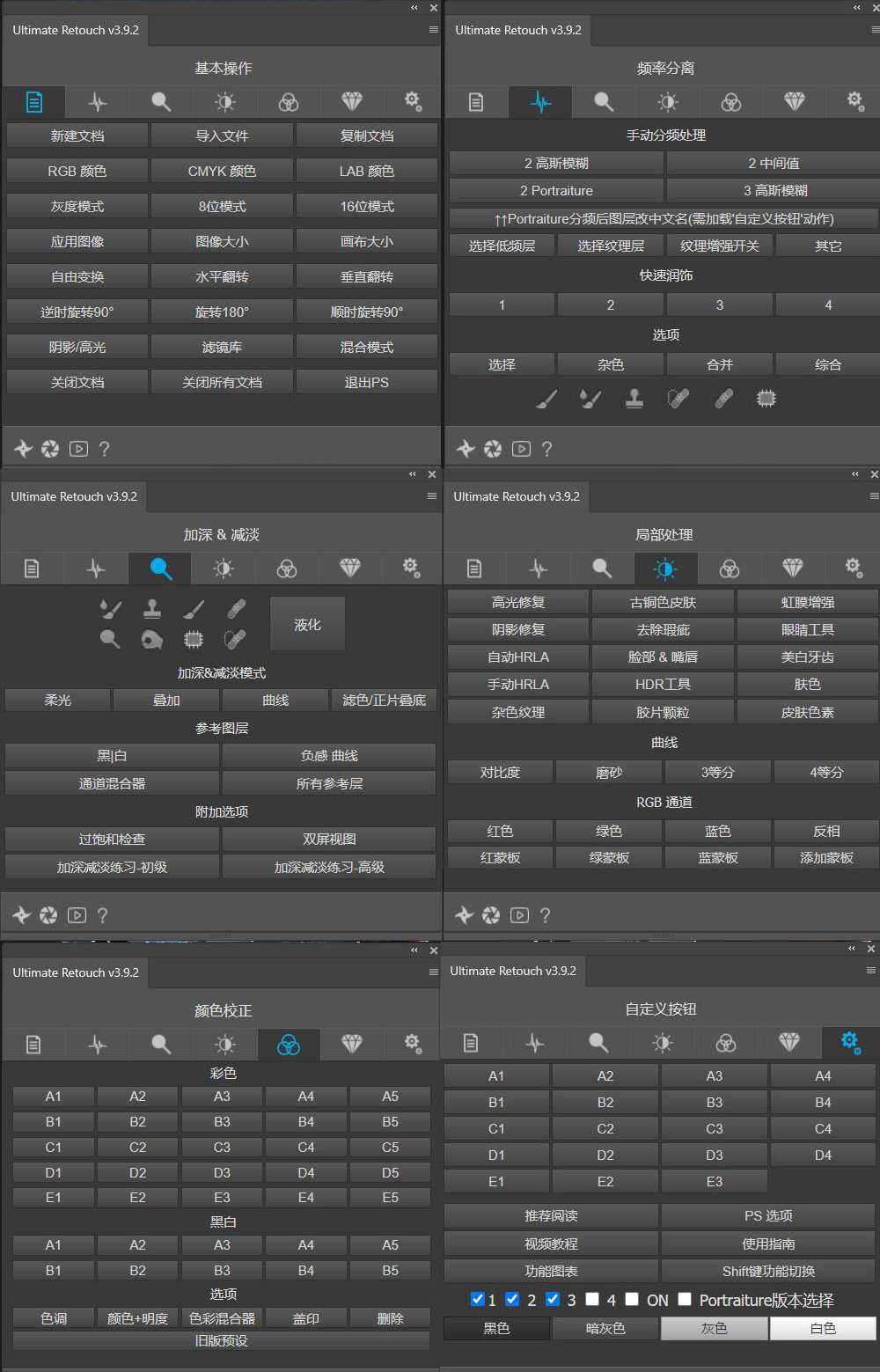 图片[1]-终极人像精修磨皮扩展Ultimate Retouch Panel 3.9.2汉化版-支持PS2024