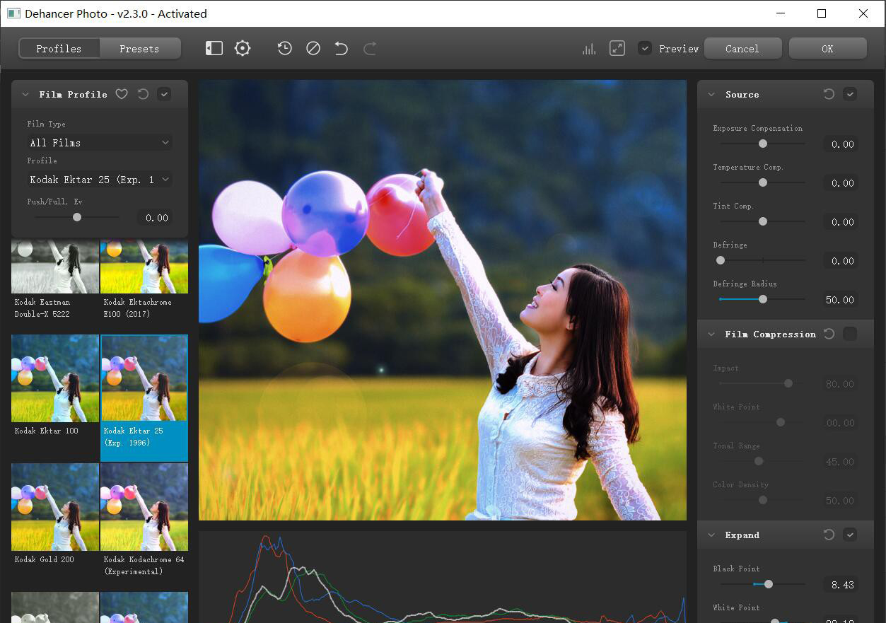 图片[2]-Dehancer Film v2.3 电影柯达富士胶片模拟颜色分级PS/LR插件WINX64
