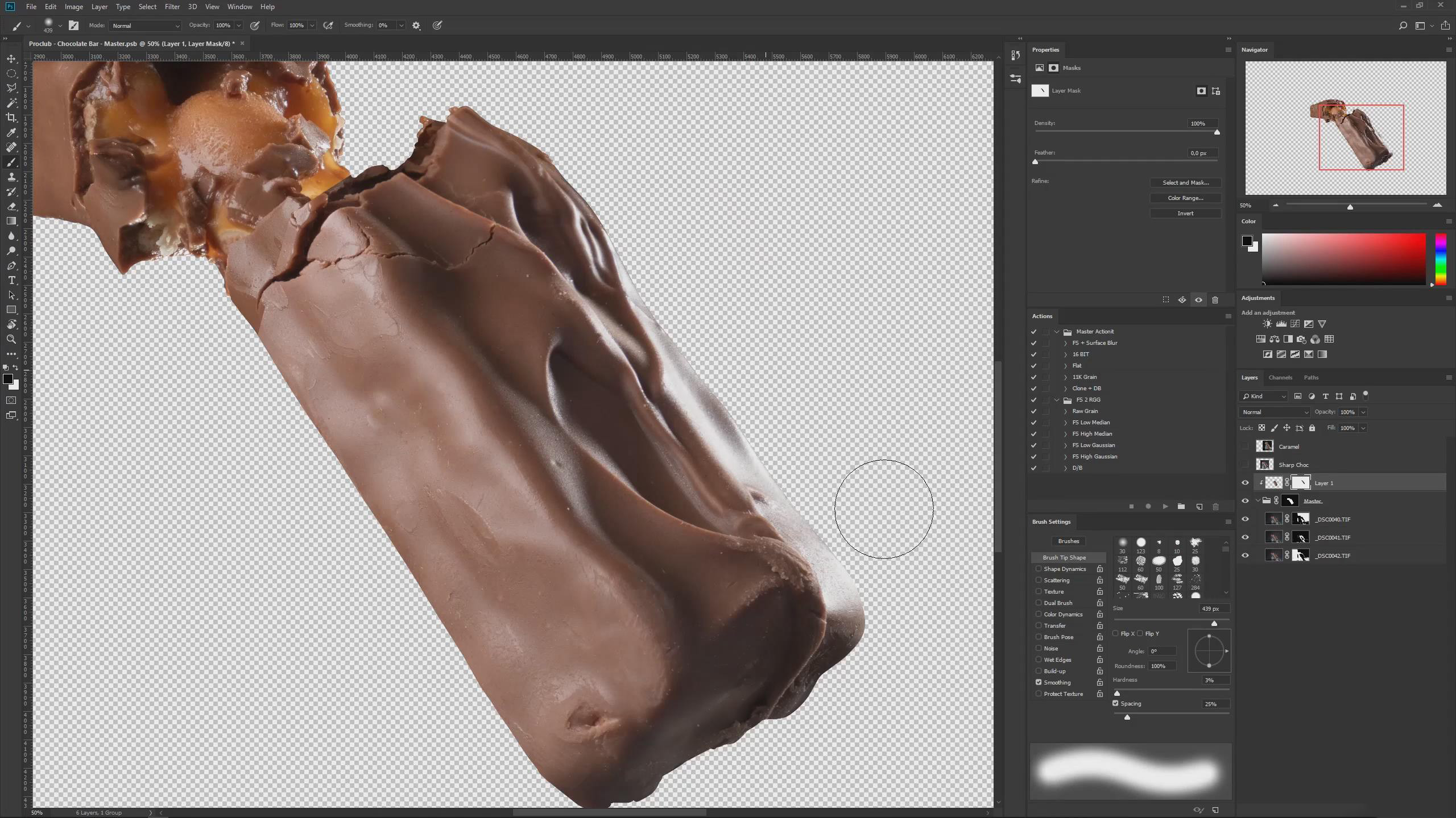 图片[4]-Photigy-AlexKoloskov高端产品摄影修图教程：巧克力棒士力架爆款-中英字幕