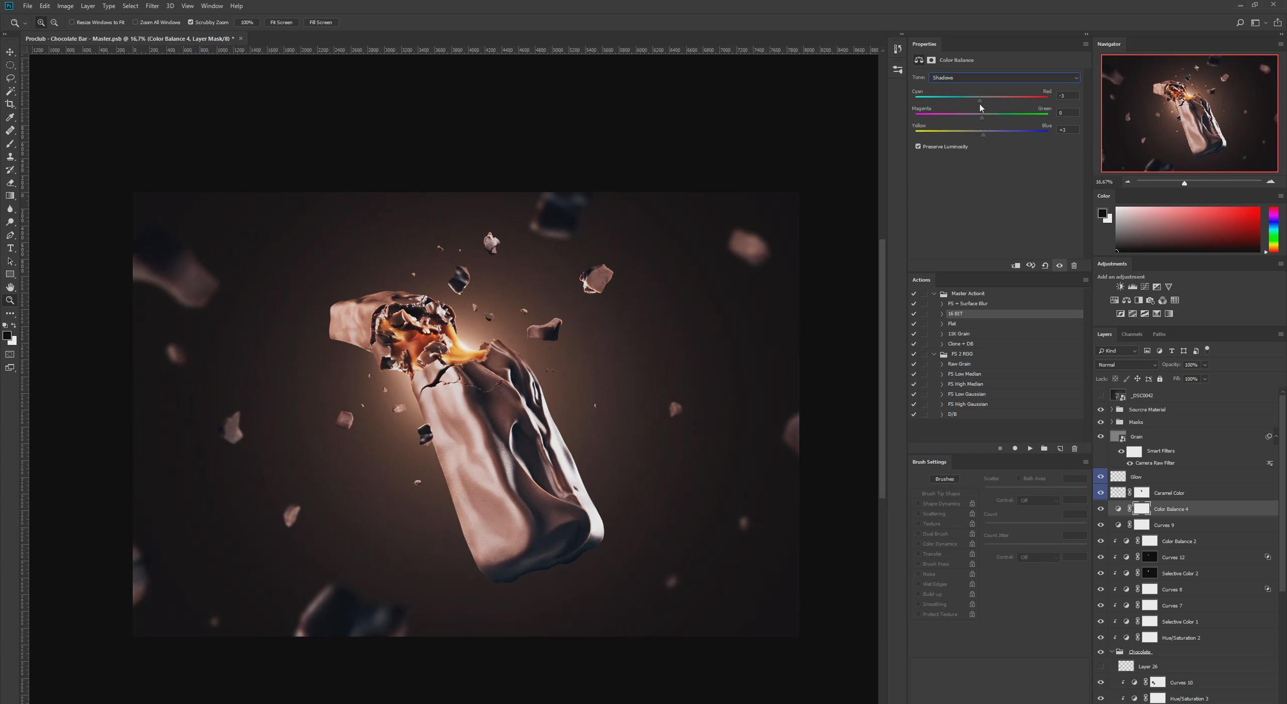 图片[2]-Photigy-AlexKoloskov高端产品摄影修图教程：巧克力棒士力架爆款-中英字幕