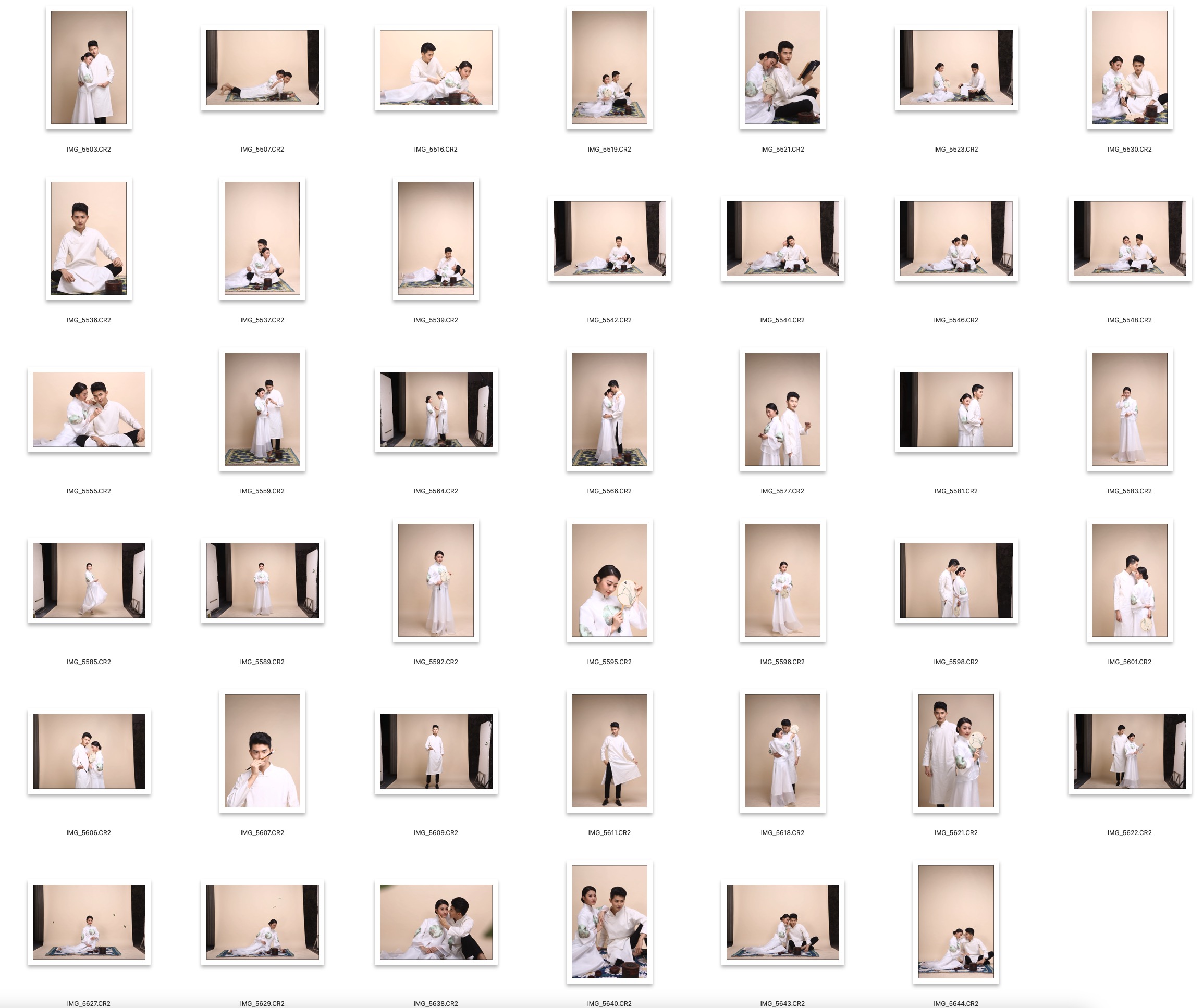 图片[2]-41张棚拍古装人像RAW原片CR2格式人像精修练习素材