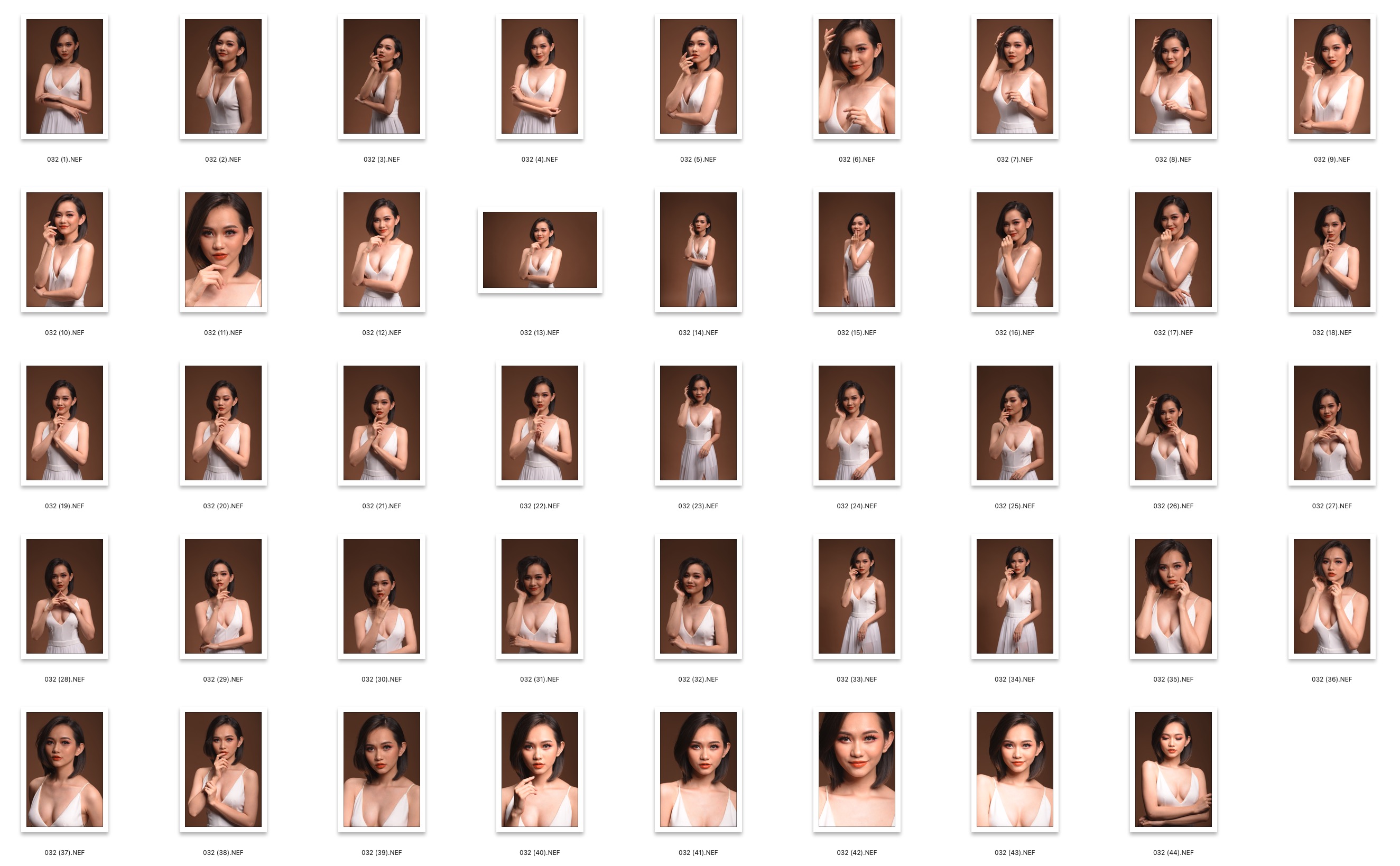 图片[2]-44张室内棚拍美女RAW原片NEF格式人像精修练习素材