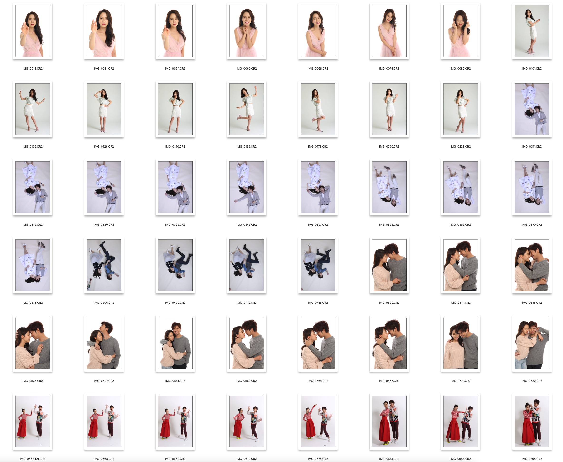 图片[2]-48张韩国明星宋智孝棚拍摄影RAW原图CR2格式修图练习素材