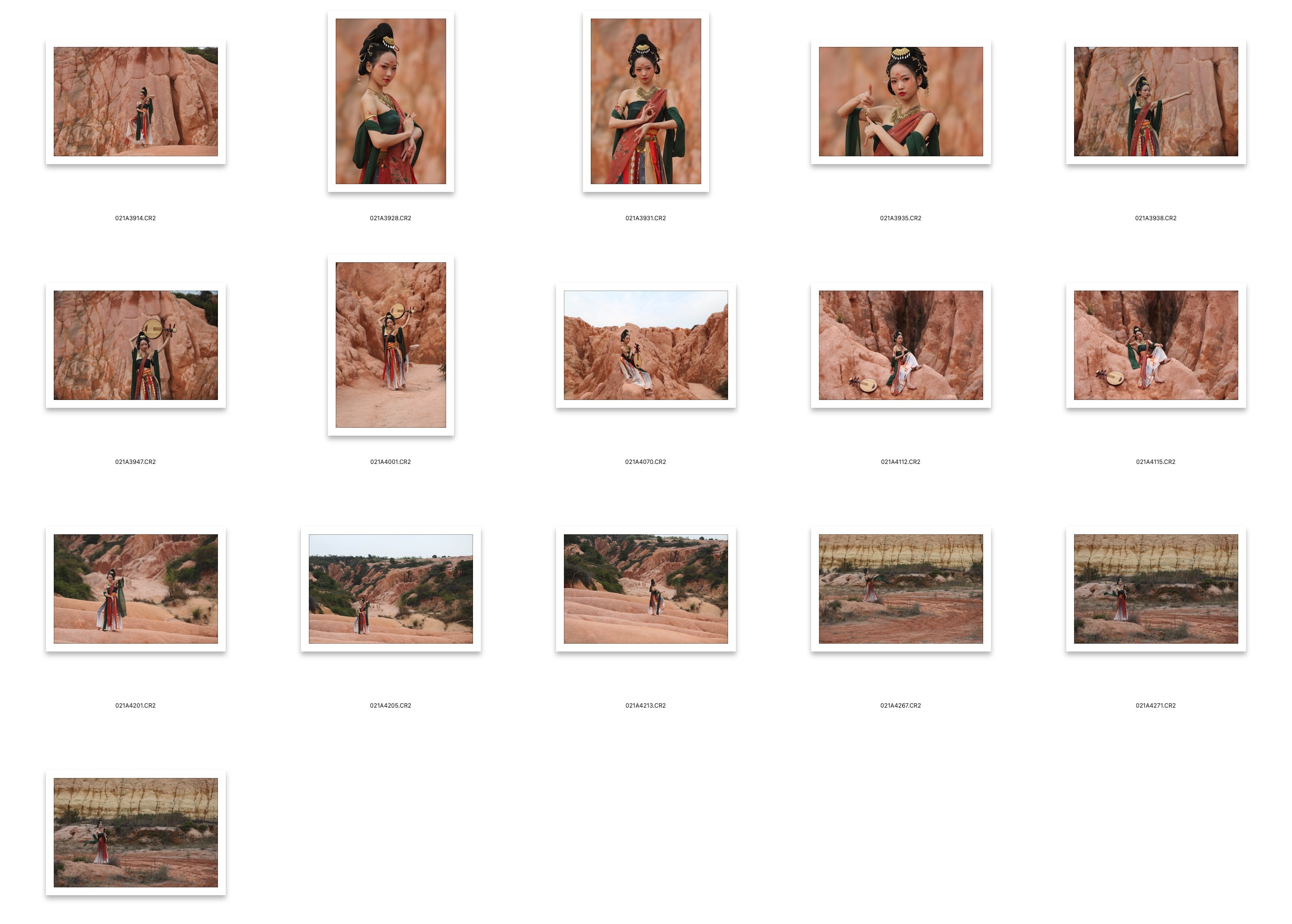 图片[2]-梦回敦煌RAW原图16P古装人像后期修图练习raw素材